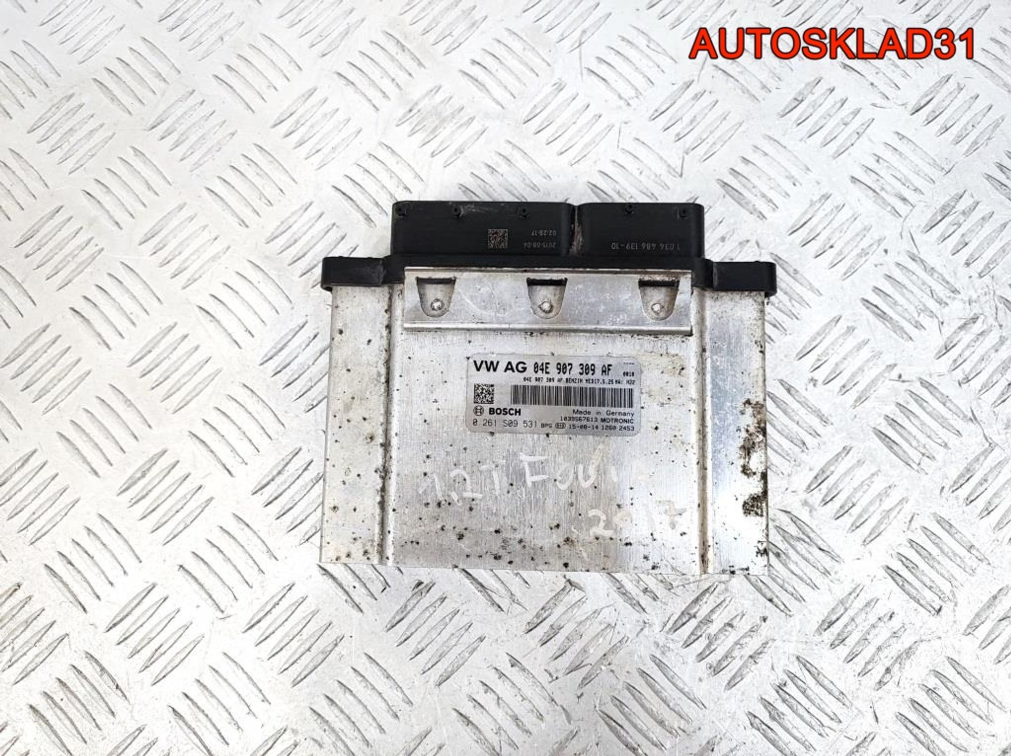 Блок ЭБУ Skoda Fabia 3 1.2 CBZJ Бензин 04E907309AF, 4100 рублей, Дубовое