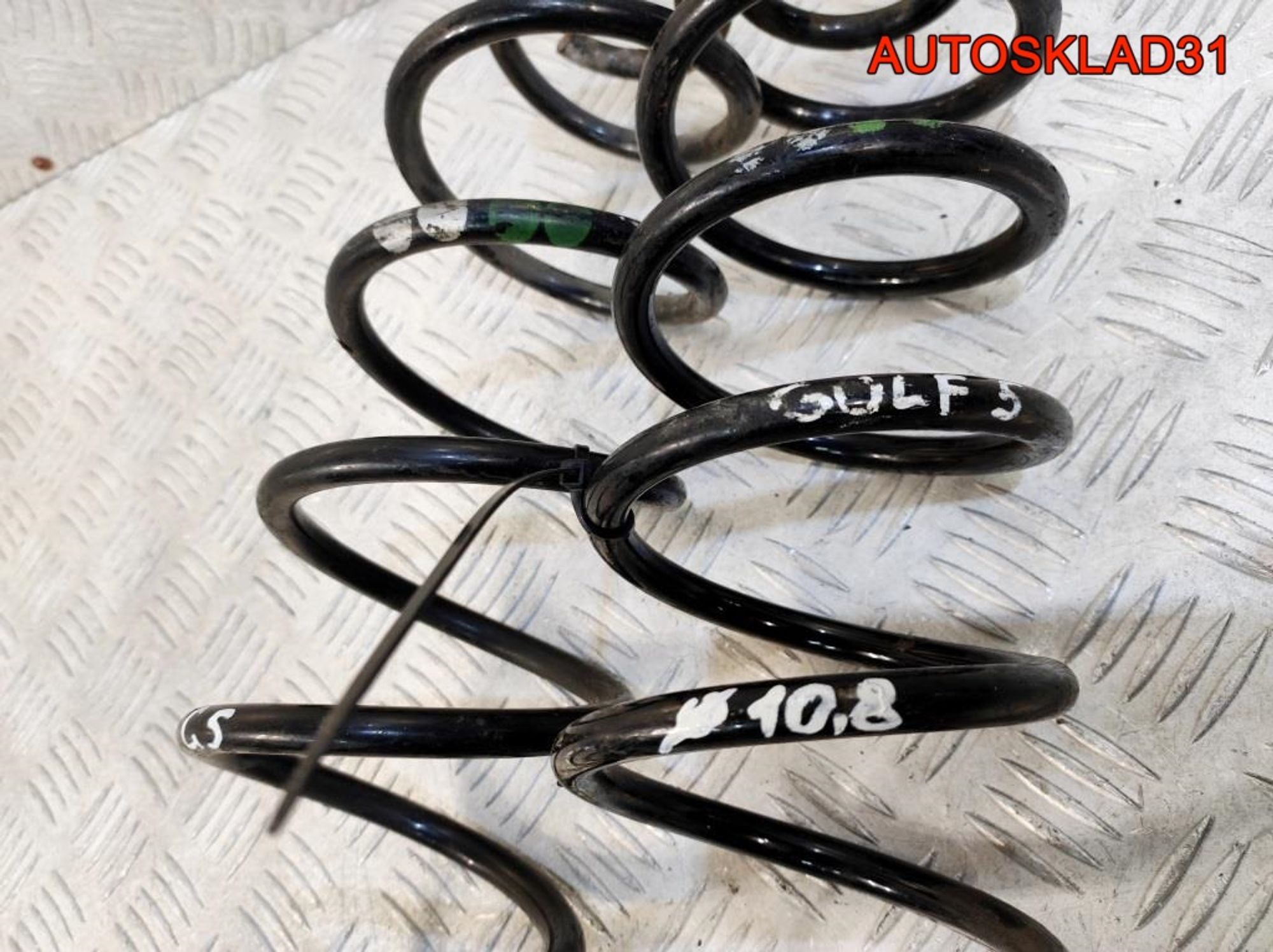 Пружина задняя Volkswagen Golf 5 комплект, 1800 рублей, Дубовое