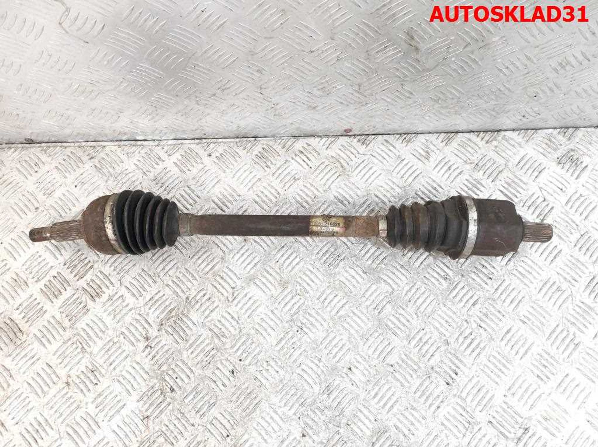 Полуось передняя левая Renault Scenic 2 2,0 Бензин АКПП 8200216626, 5000 рублей, Дубовое