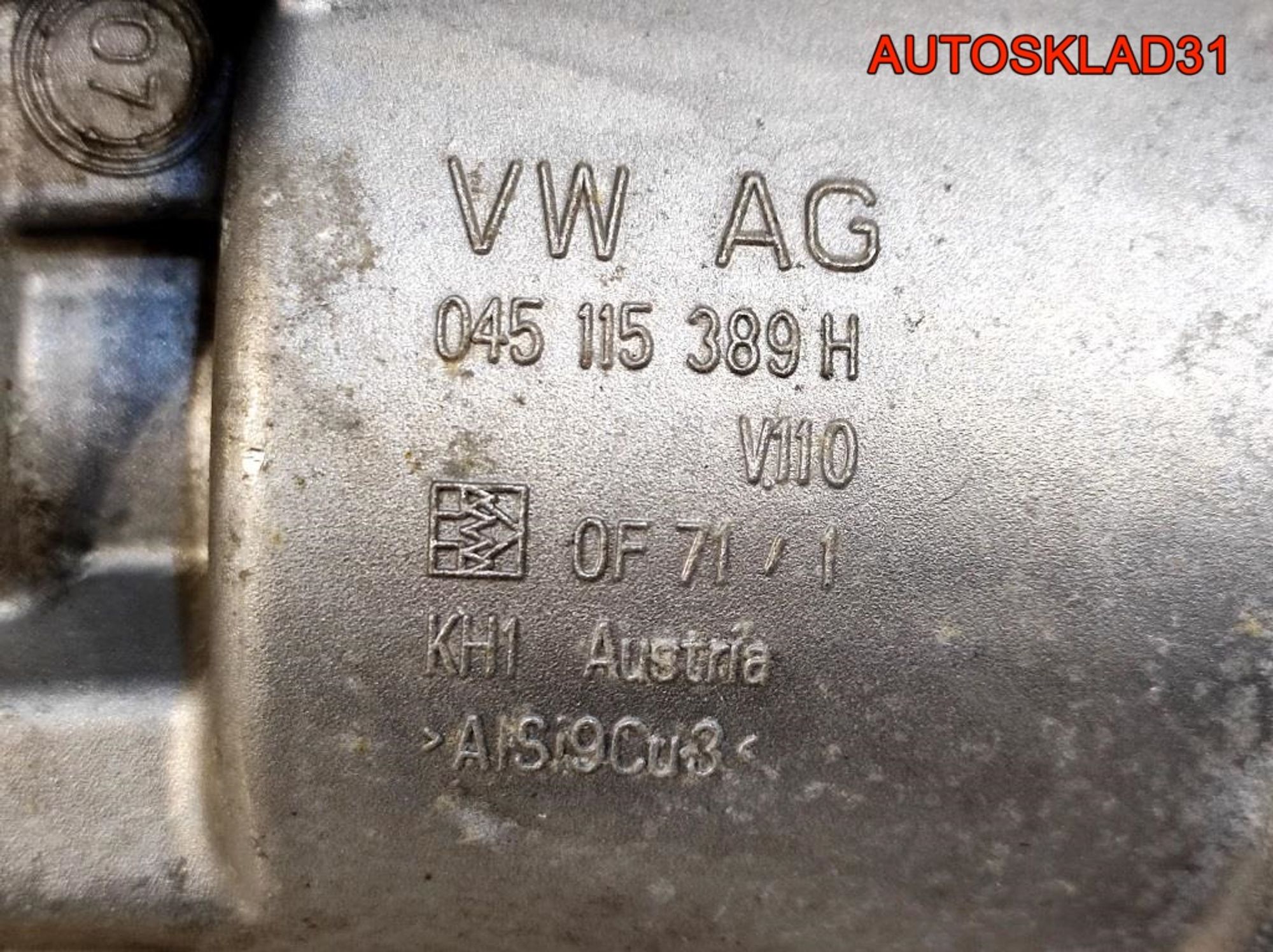 Корпус масляного фильтра VW Passat B6 045115389H, 900 рублей, Дубовое