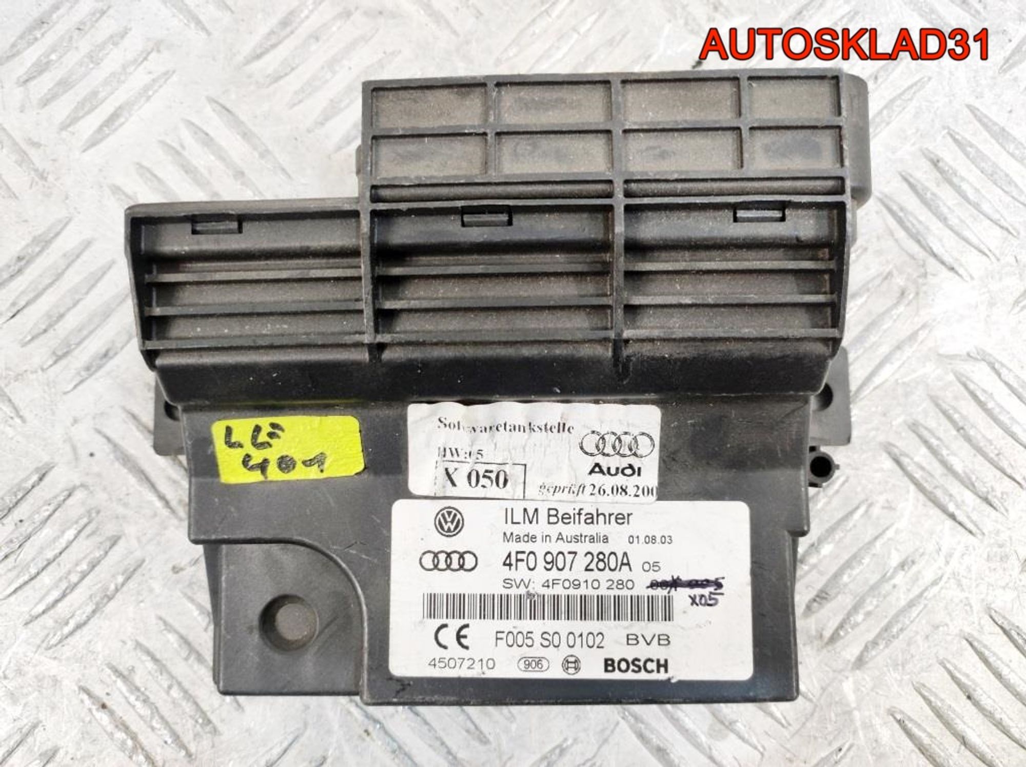Блок бортовой сети Audi A6 C6 4F0907280A, 1800 рублей, Дубовое