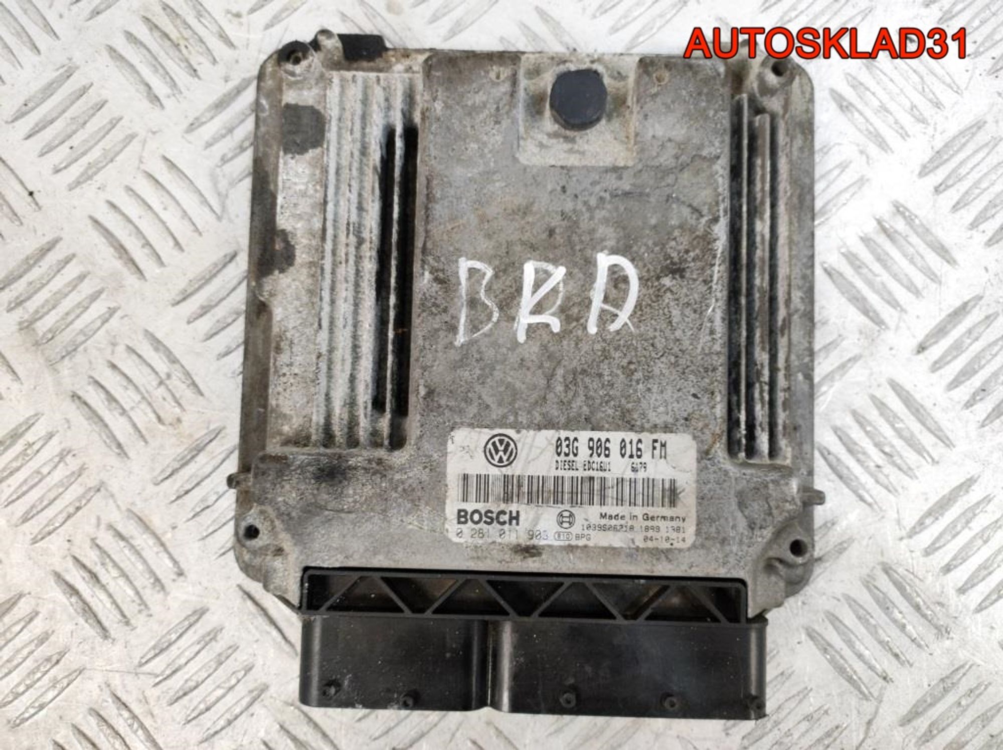 Блок ЭБУ VW Golf 5 2.0 BKD Дизель 03G906016FM, 1800 рублей, Дубовое
