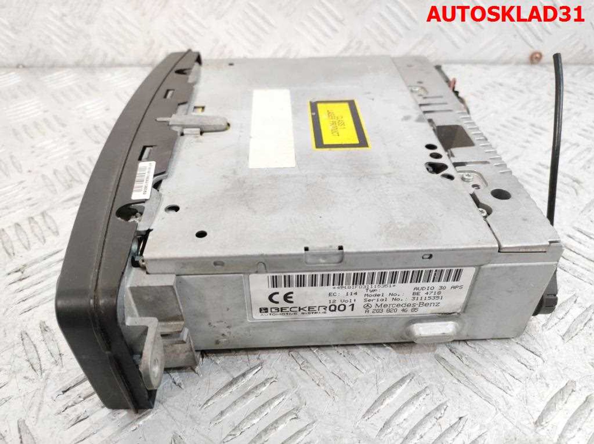 Магнитола Mercedes Benz W203 A2038204685, 2500 рублей, Дубовое