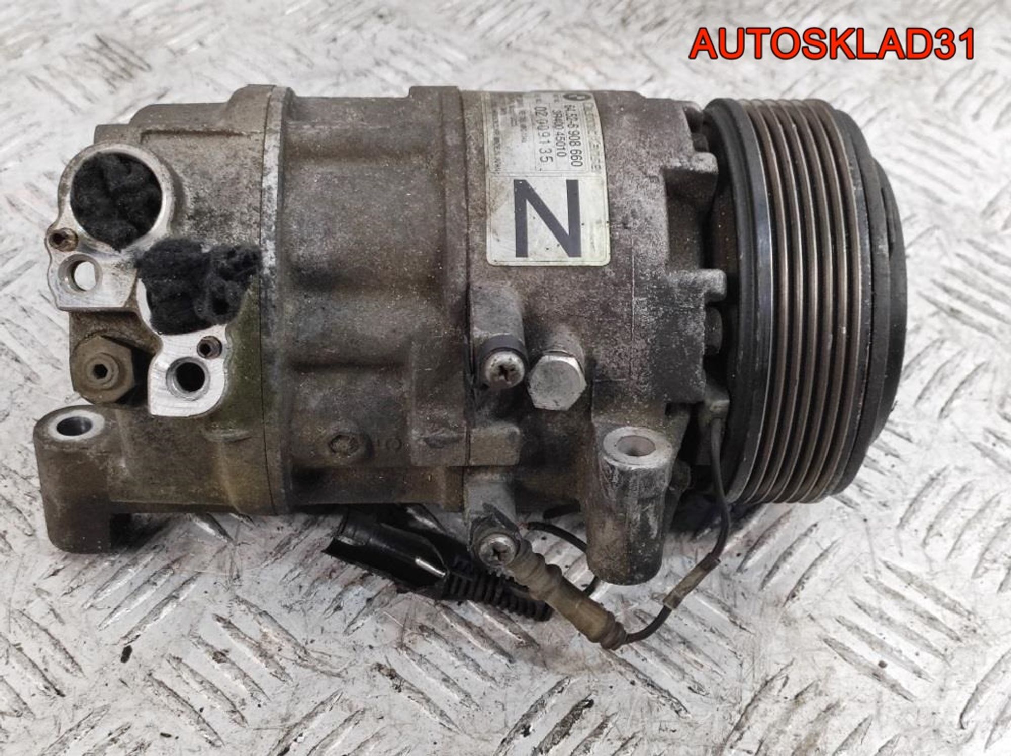 Компрессор кондиционера BMW E46 2.0 N42B20 64526908660, 5000 рублей, Дубовое
