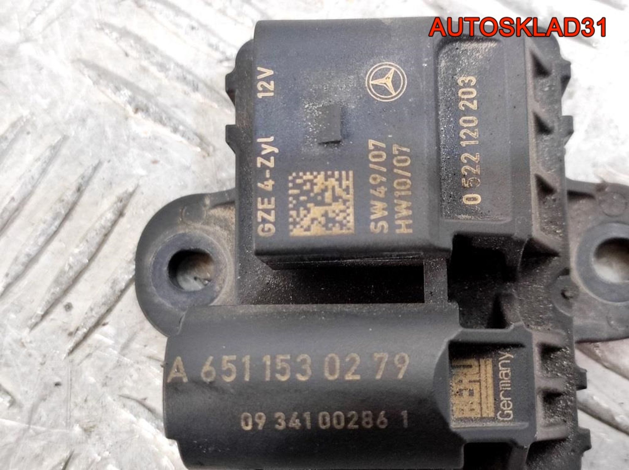 Реле свечей накала Mercedes Benz GLK X204 A6511530279, 4500 рублей, Дубовое
