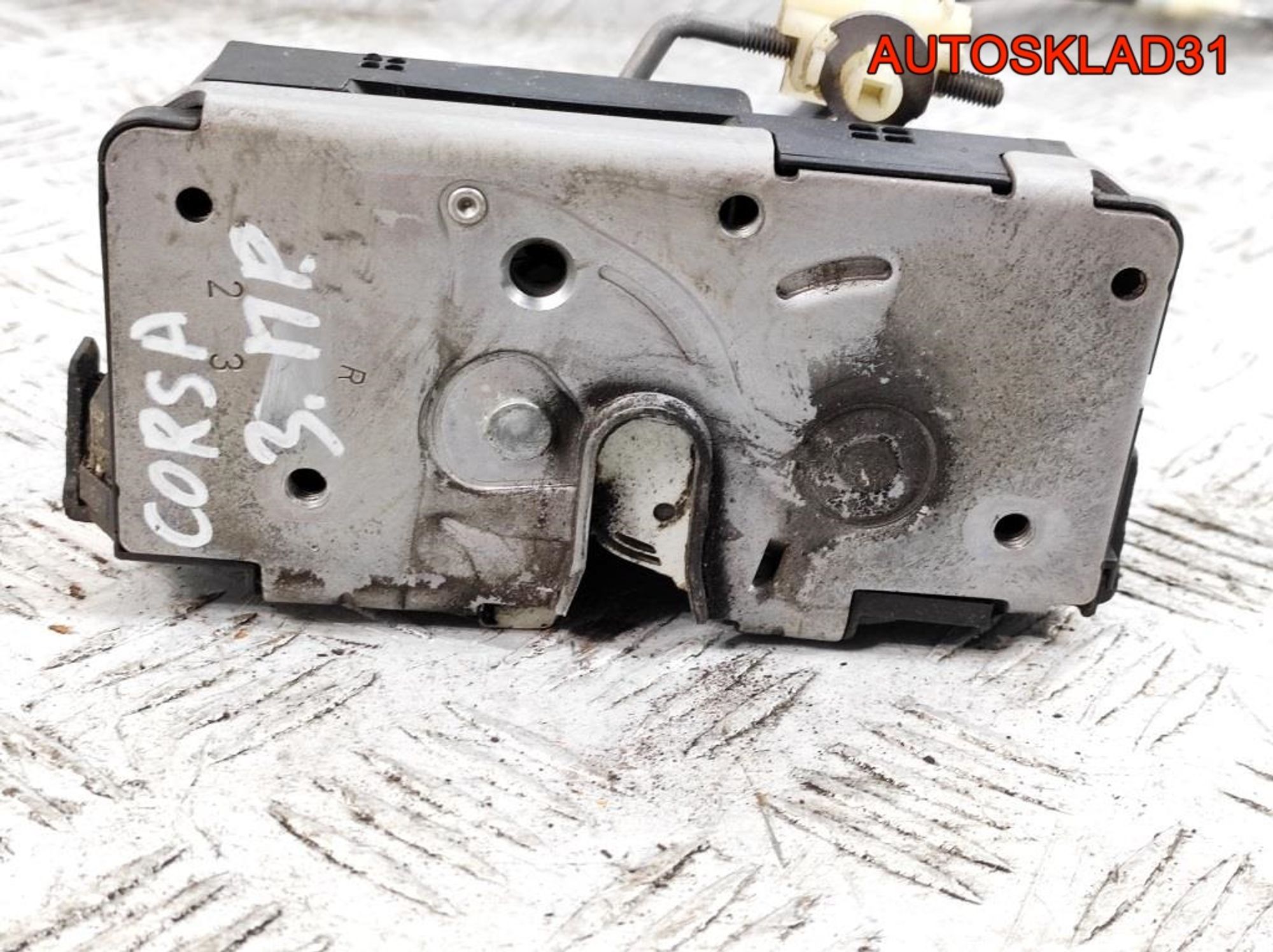 Замок двери задней правой Opel Corsa D 13258267, 4000 рублей, Дубовое