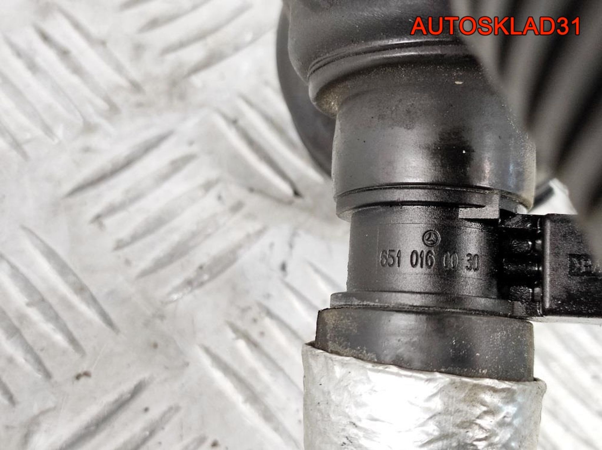 Патрубок воздушного фильтра Mercedes X204 651.912, 1500 рублей, Дубовое