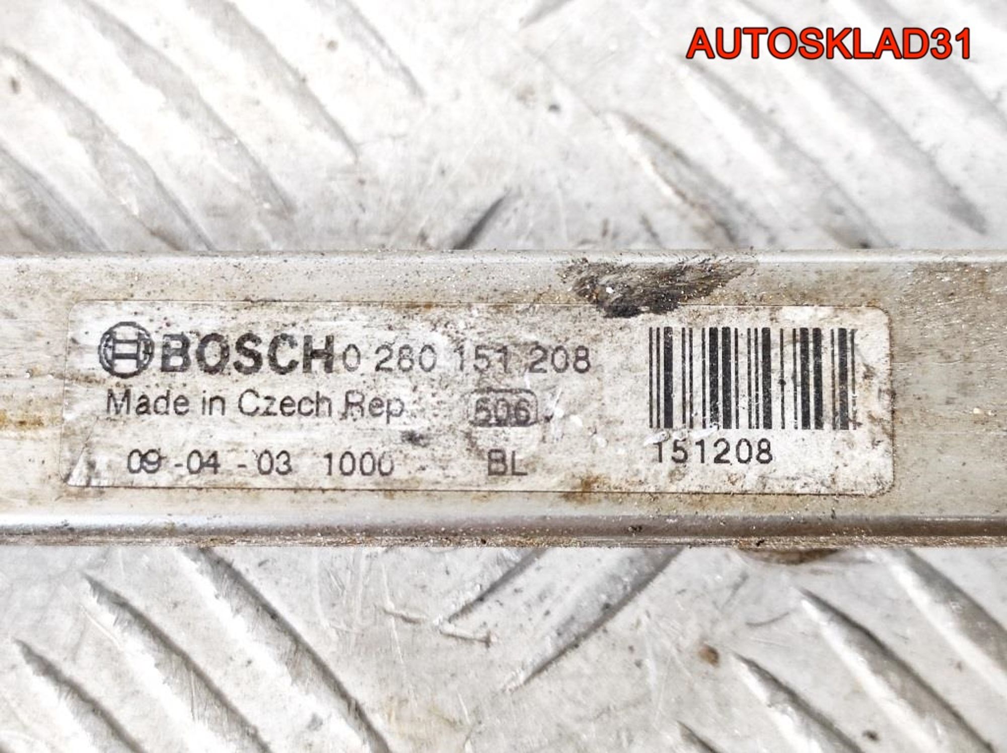 Рейка топливная Opel Corsa D 1,4 Z14XEP 0280151208, 900 рублей, Дубовое