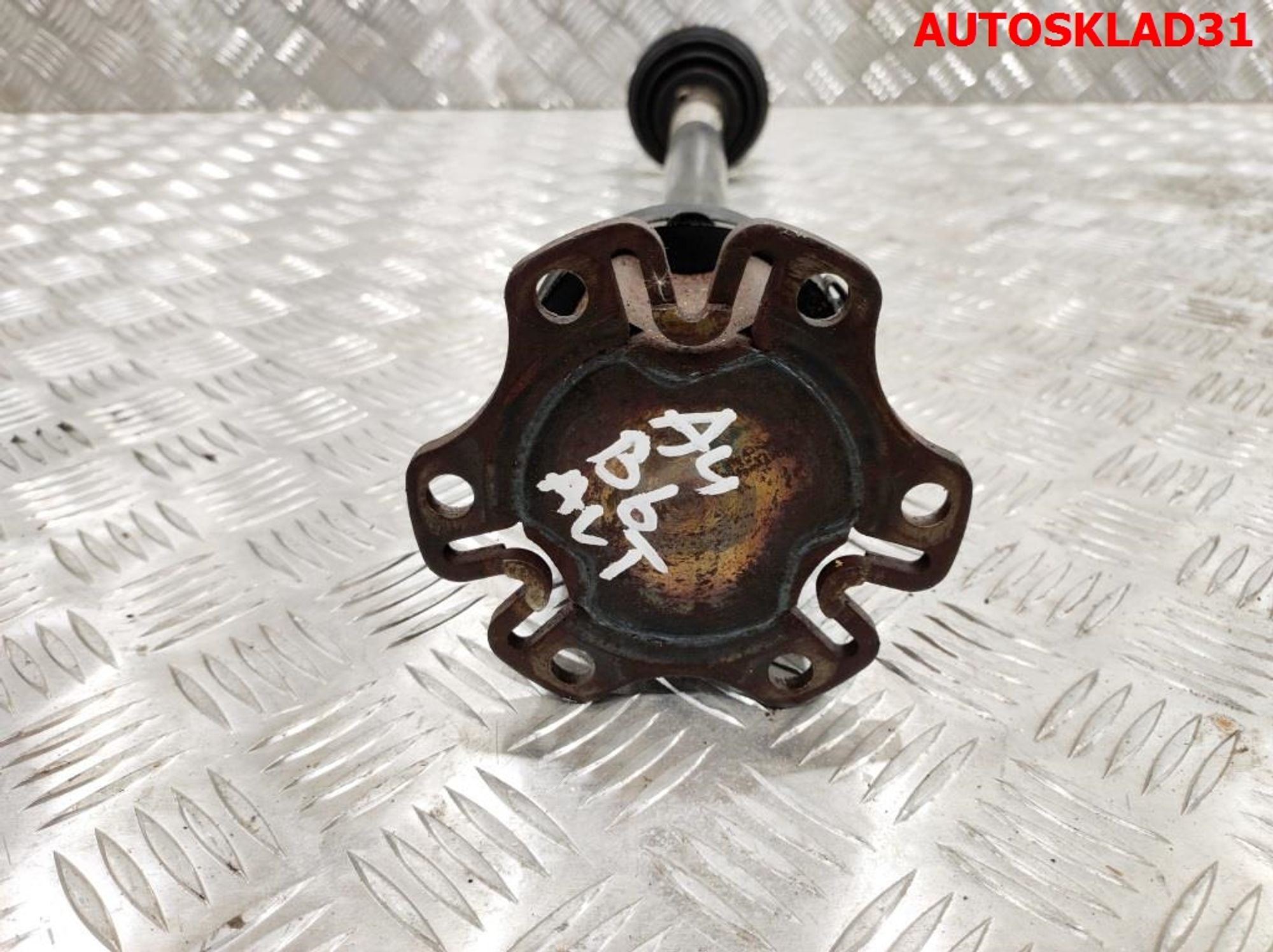 Полуось передняя правая Audi A4 B6 2.0 ALT Бензин МКПП 8E0407272AH, 5000 рублей, Дубовое