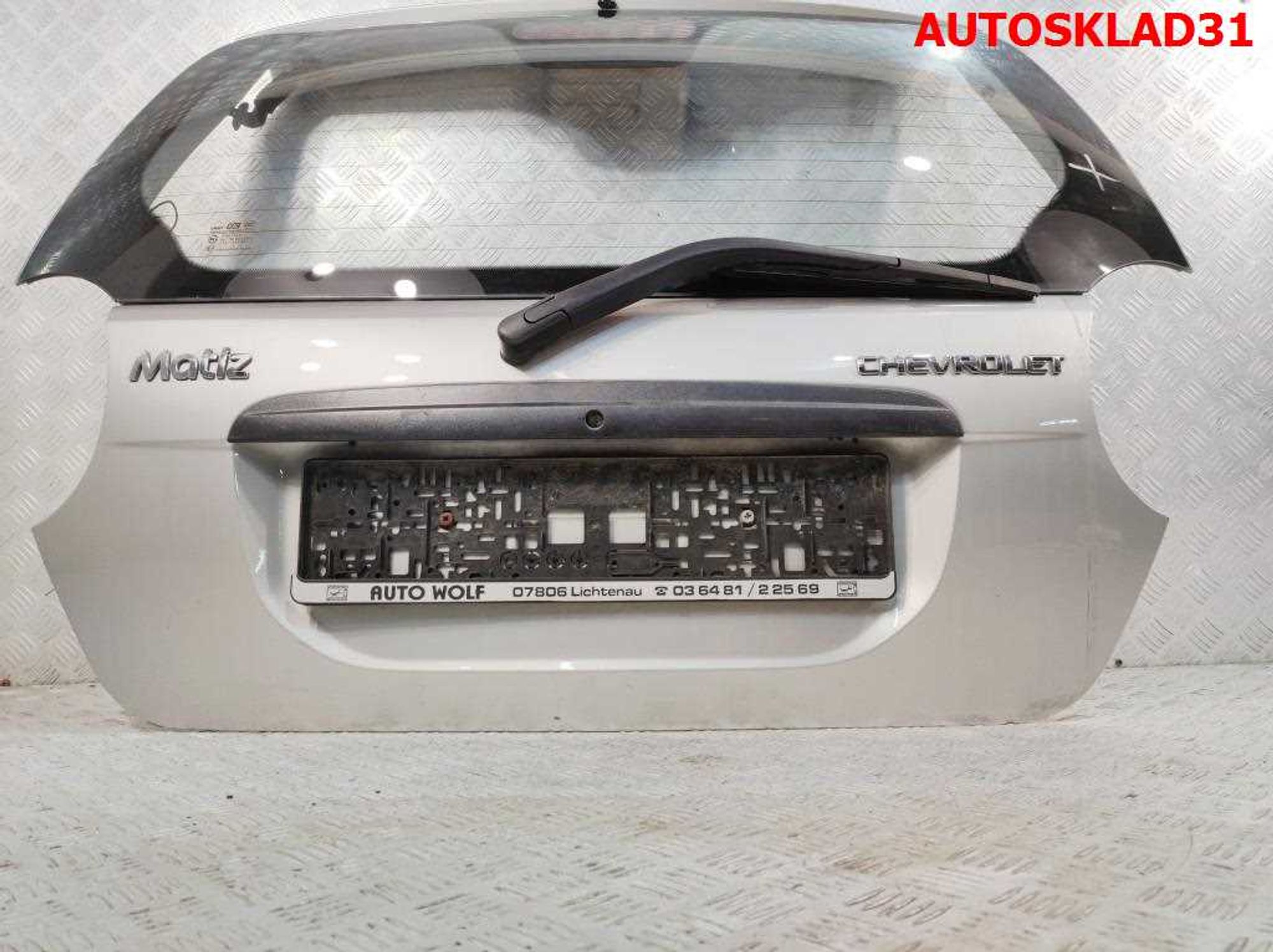 Дверь багажника Chevrolet Matiz 2 96601702, 7500 рублей, Дубовое