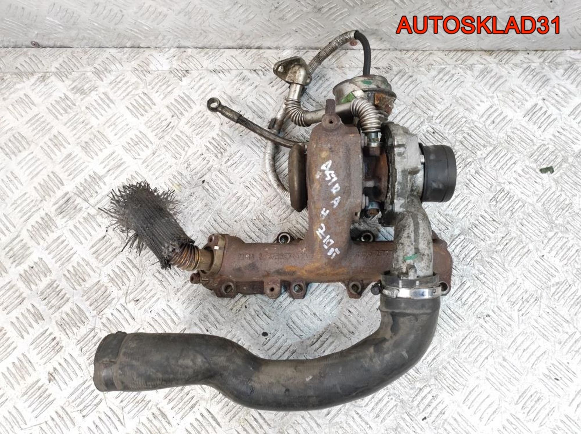 Турбина Opel Astra H 1,9 Z19DT Дизель 55205474, 8000 рублей, Дубовое