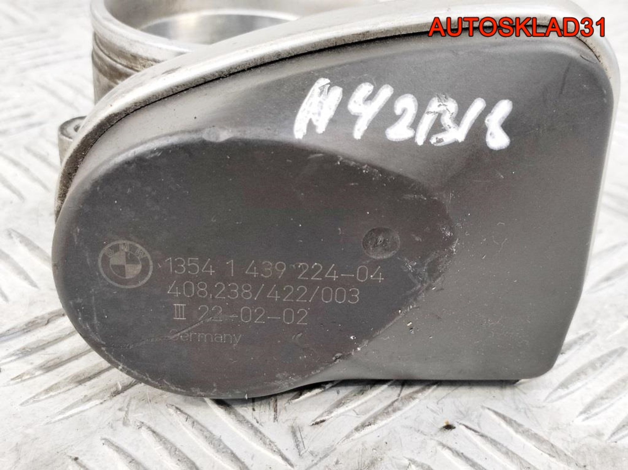 Заслонка дроссельная BMW E46 N42B18 13541439224, 4900 рублей, Дубовое