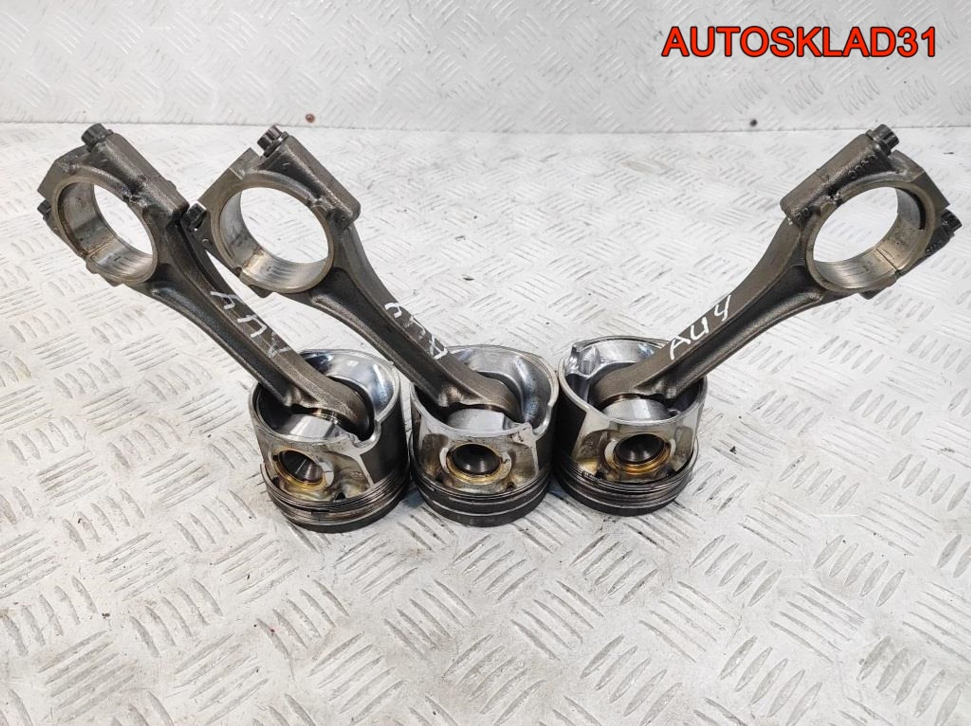 Поршень с шатуном VW Sharan 1,9 AUY Дизель, 2900 рублей, Дубовое