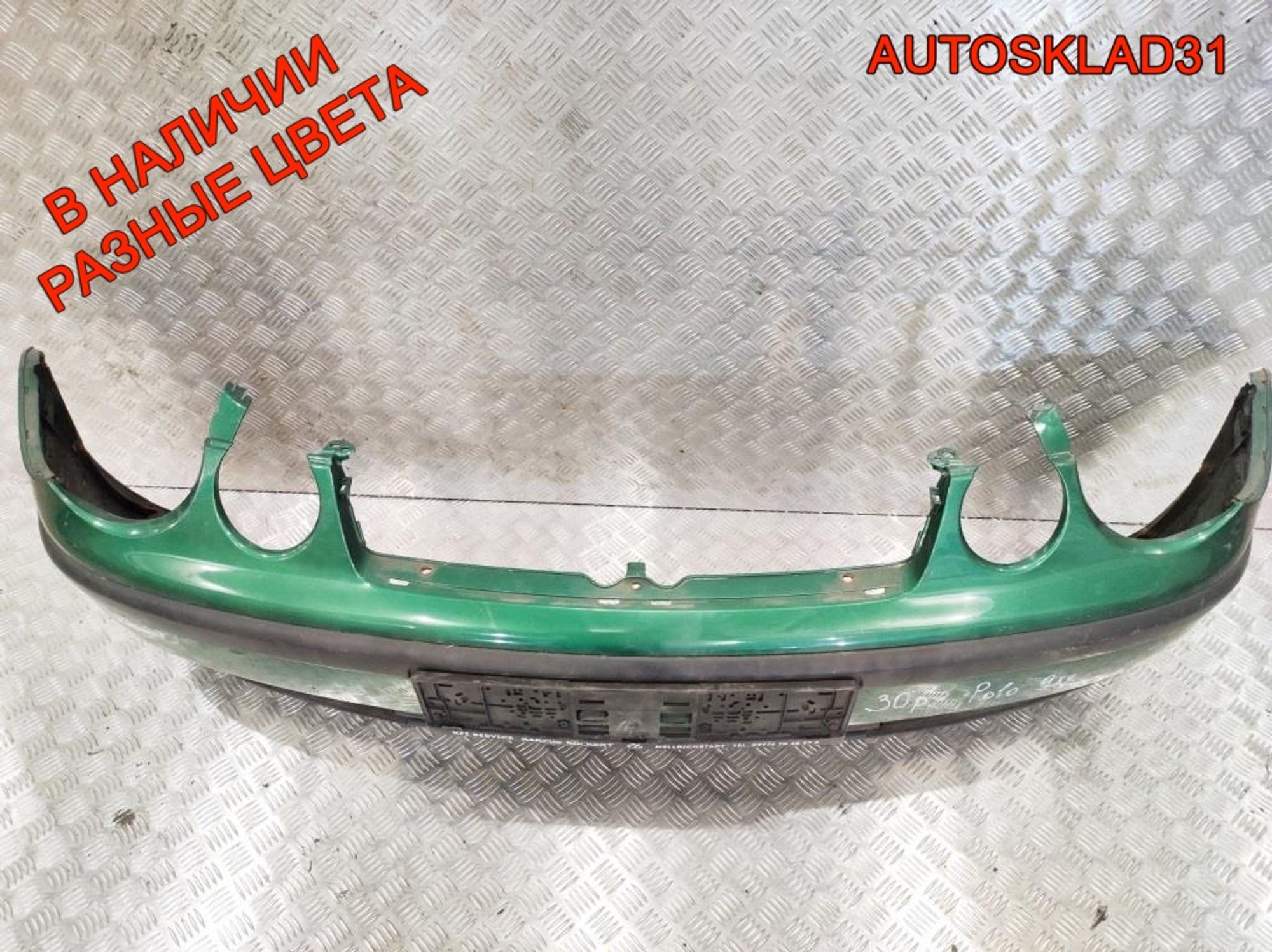 Бампер передний VW Polo 4 Дорест 6Q0807221 (Р), 10000 рублей, Дубовое