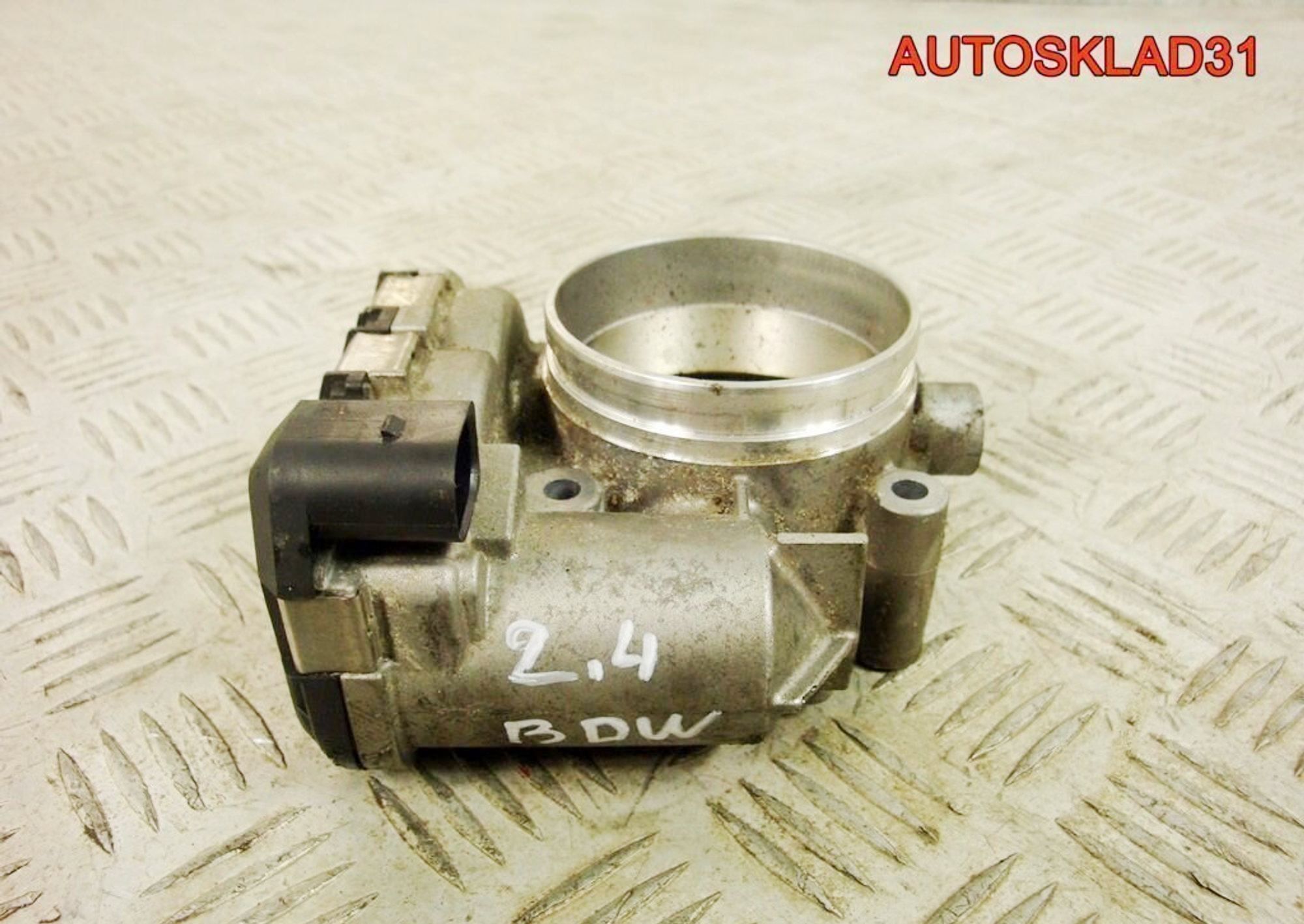 Заслонка дроссельная Audi A6 C6 2,4 BDW Бензин 078133062С, 4500 рублей, Дубовое