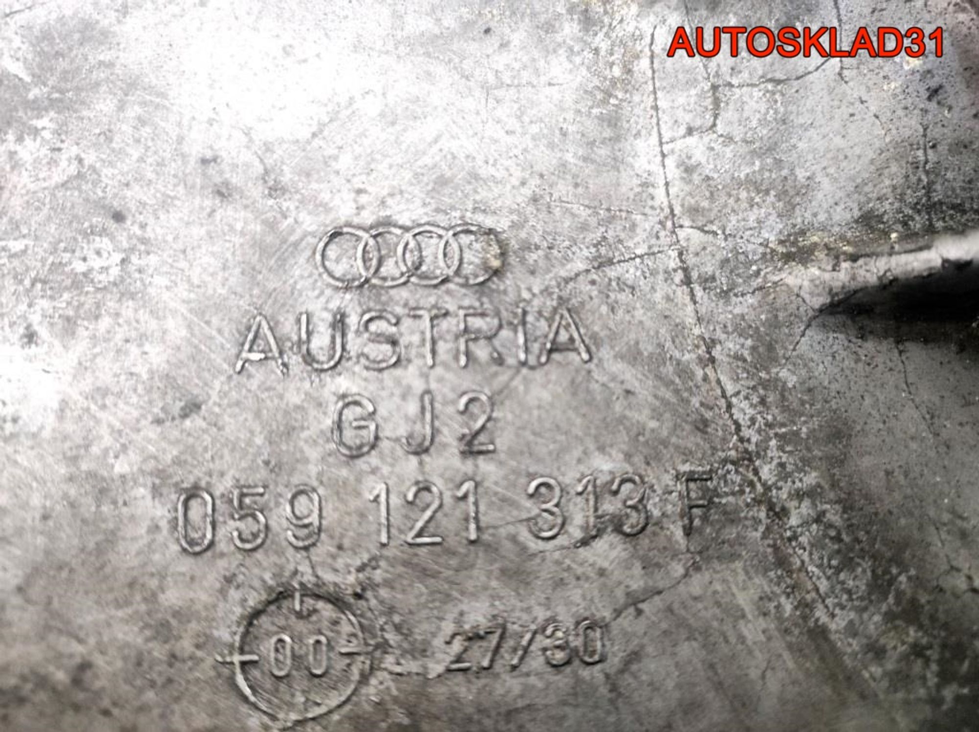 Кронштейн вискомуфты Audi A6 C5 2,5 AKE Дизель 059121313F, 3000 рублей, Дубовое