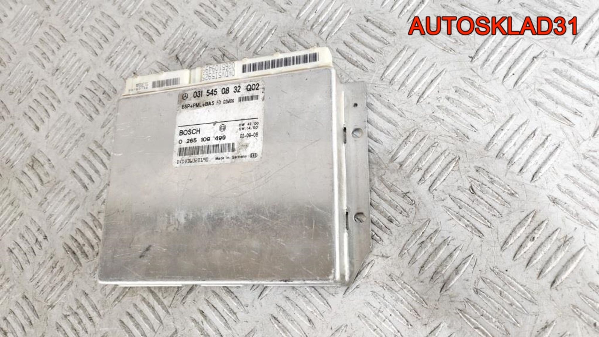Блок управления ESP Mercedes Benz W210 A0315450832, 1500 рублей, Дубовое
