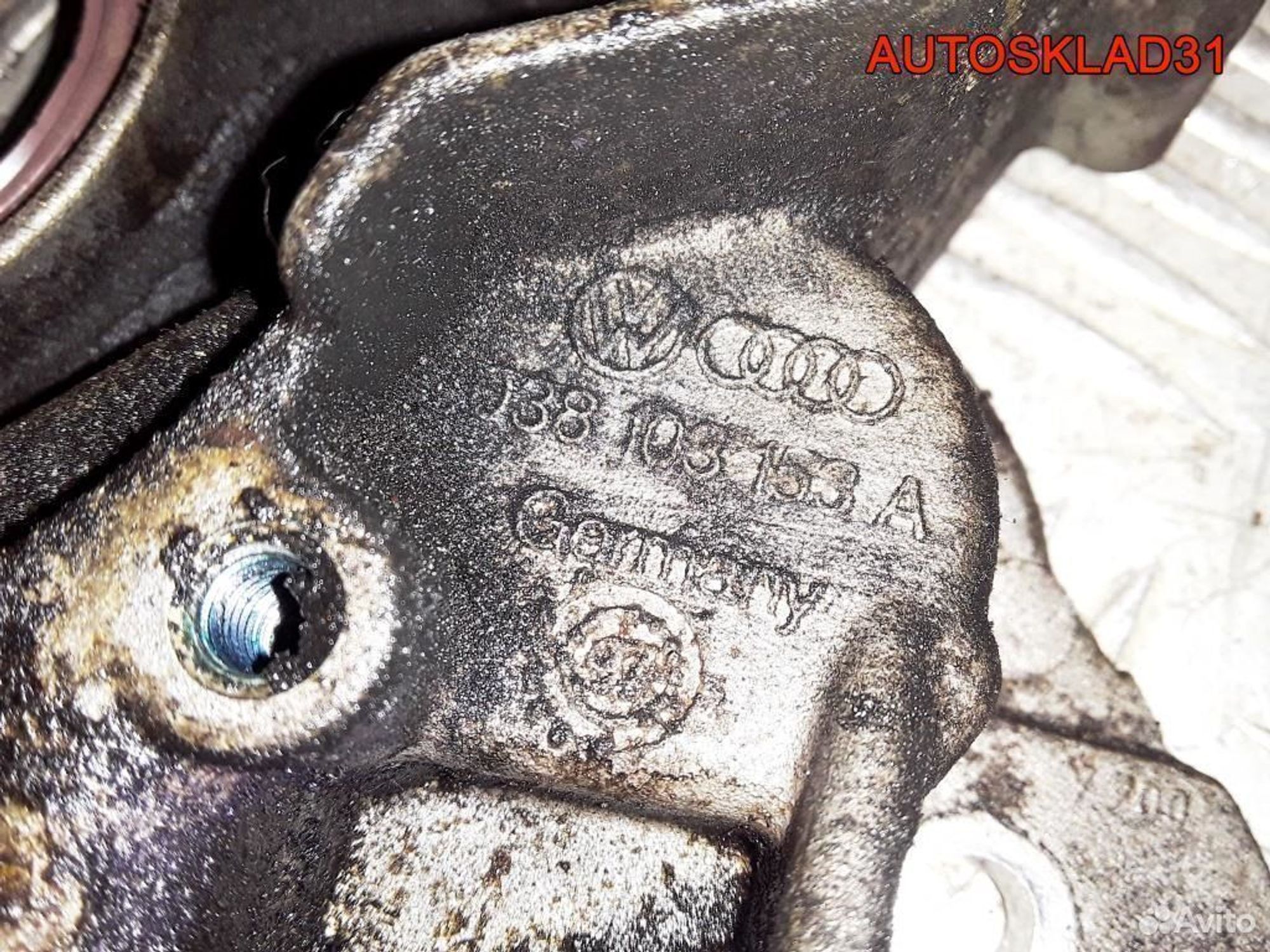 Крышка двигателя передняя VW Golf 4 1.9 ALH 038103153A, 1200 рублей, Дубовое