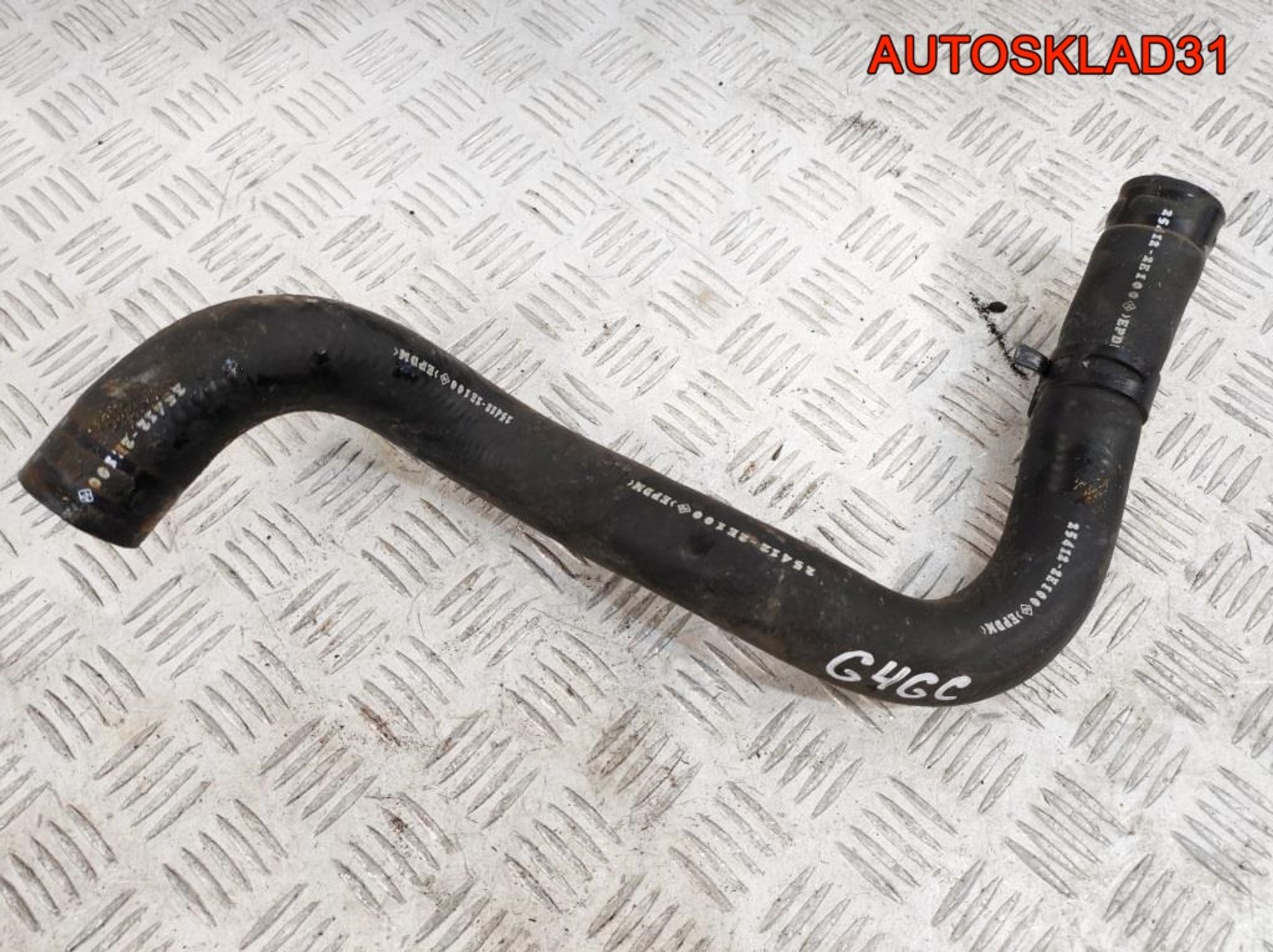 Патрубок радиатора Kia Sportage 2 2,0 G4GC 254122E100, 600 рублей, Дубовое