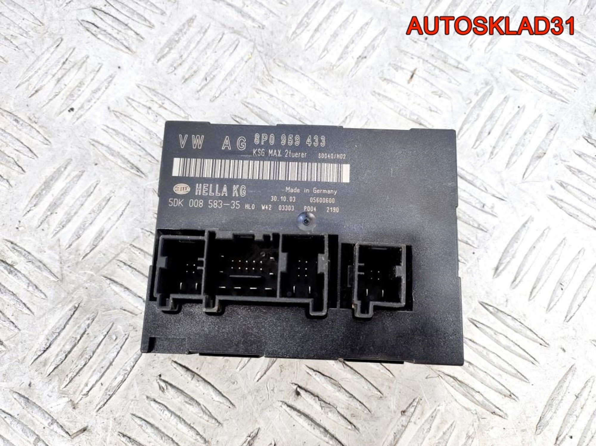 Блок комфорта Audi A3 8P 8P0959433, 2500 рублей, Дубовое