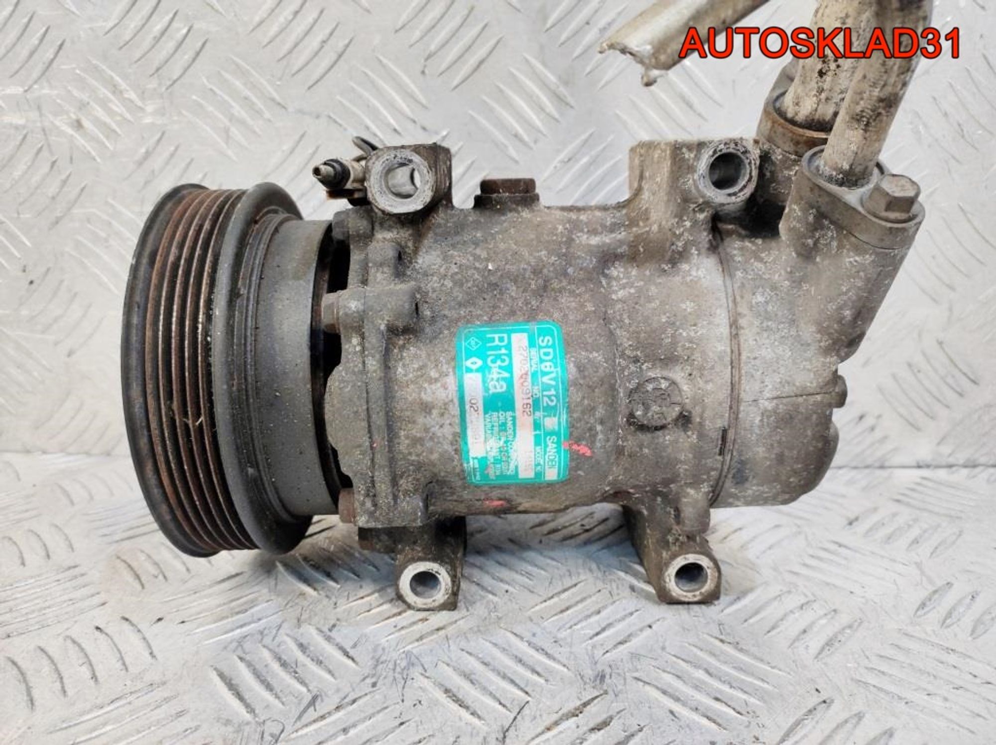 Компрессор кондиционера Renault Clio 2 7700273801, 7000 рублей, Дубовое