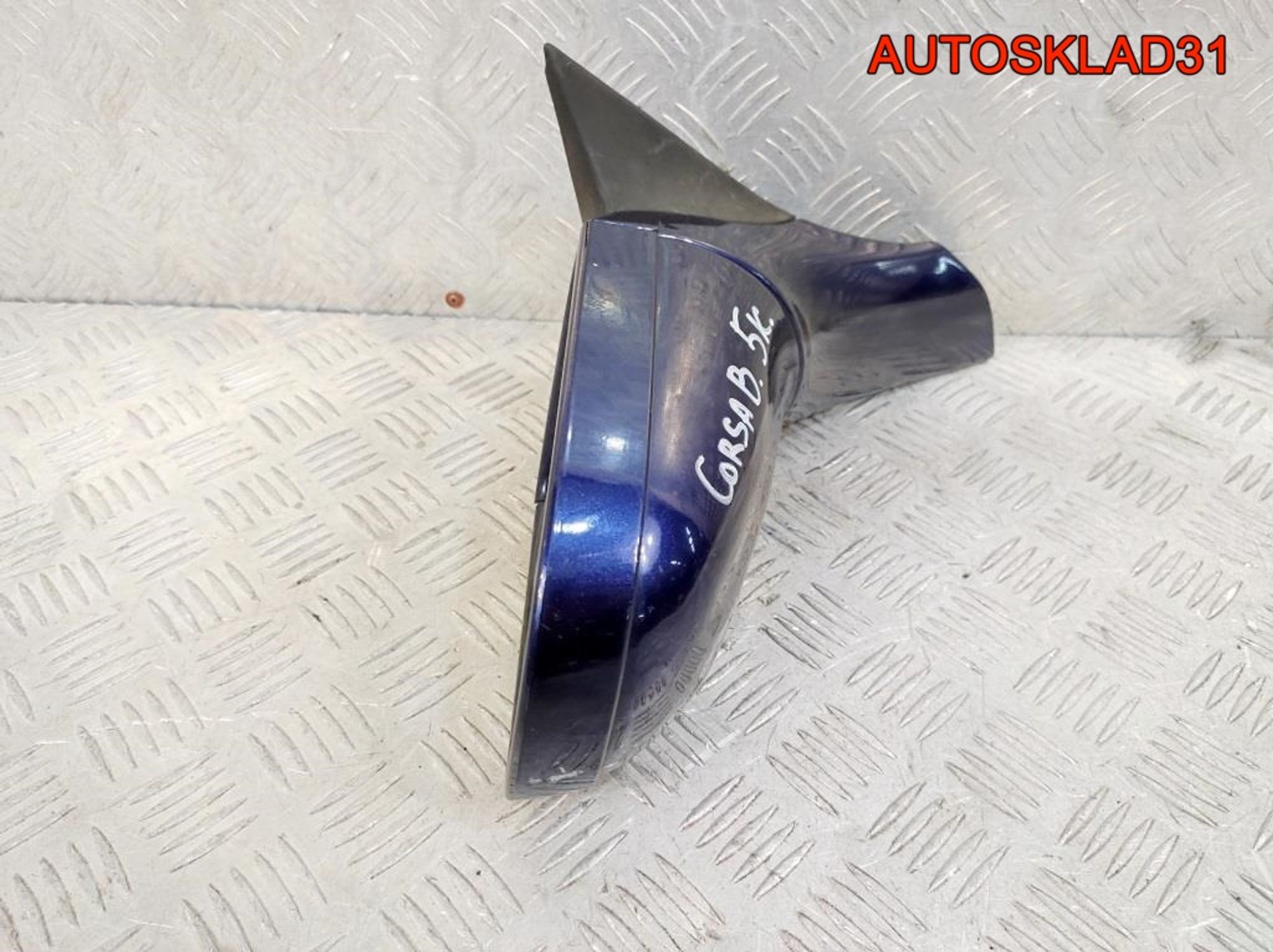 Зеркало правое 5 контактов Opel Corsa B 008062349, 2000 рублей, Дубовое