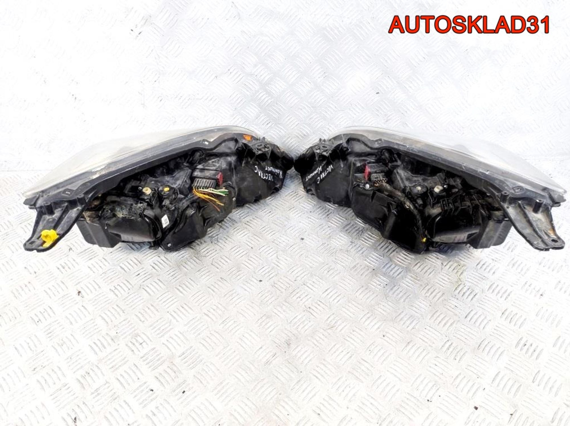 Фары комплект Ксенон Opel Vectra C Рестайлинг, 80000 рублей, Дубовое