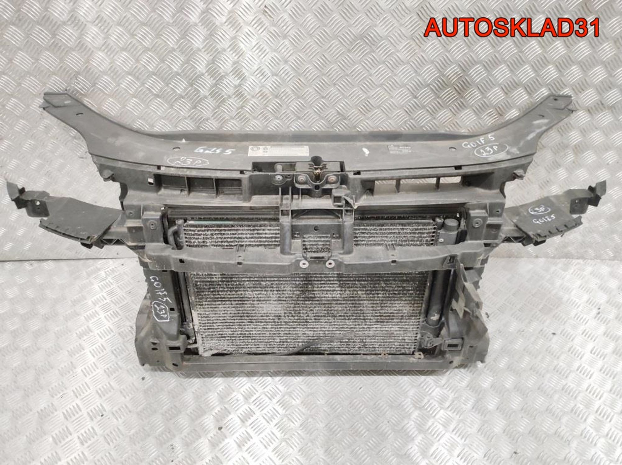 Панель передняя в сборе VW Golf Plus 5M0805588D, 32000 рублей, Дубовое