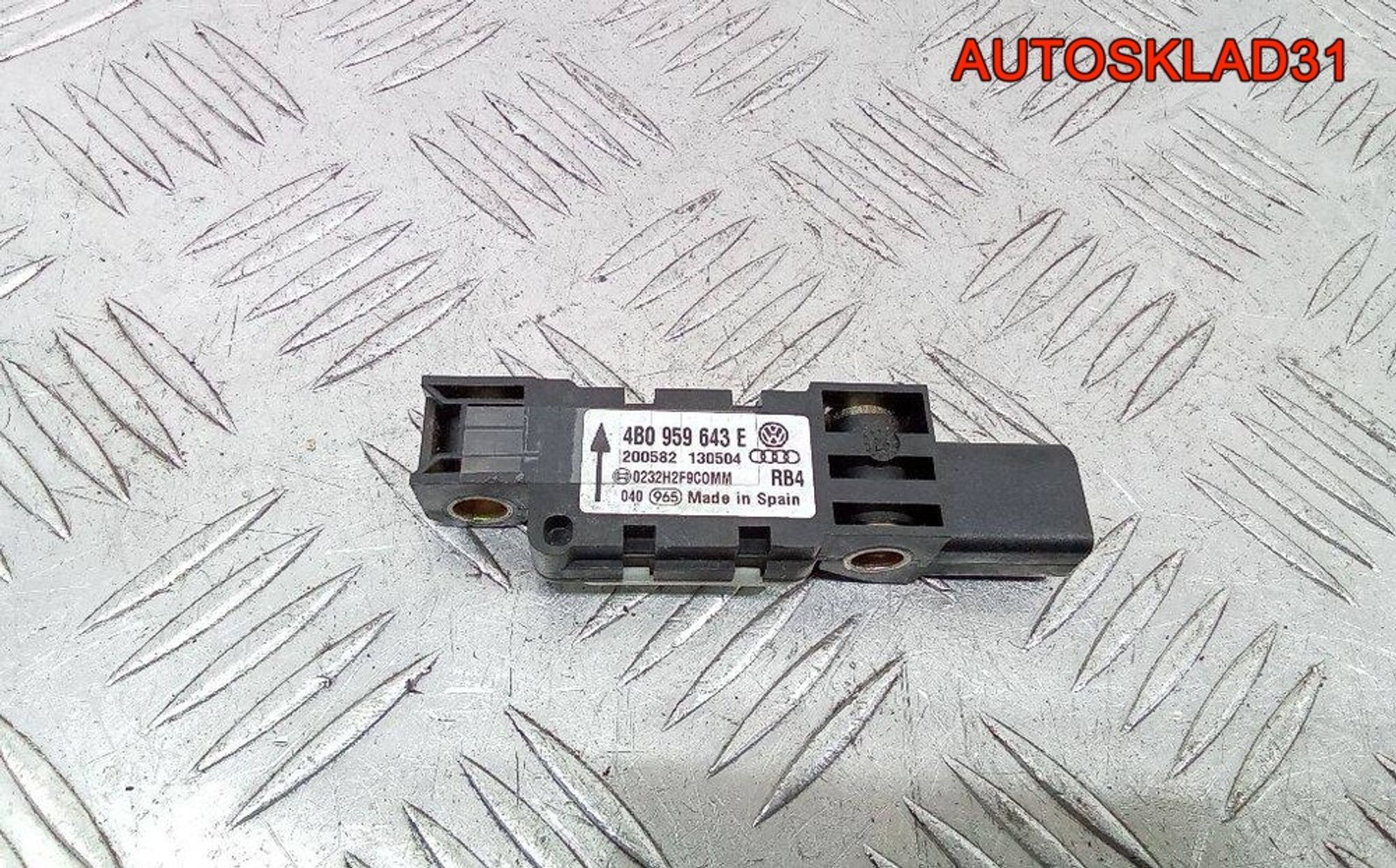 Датчик удара VW Touareg 4B0959643E, 500 рублей, Дубовое