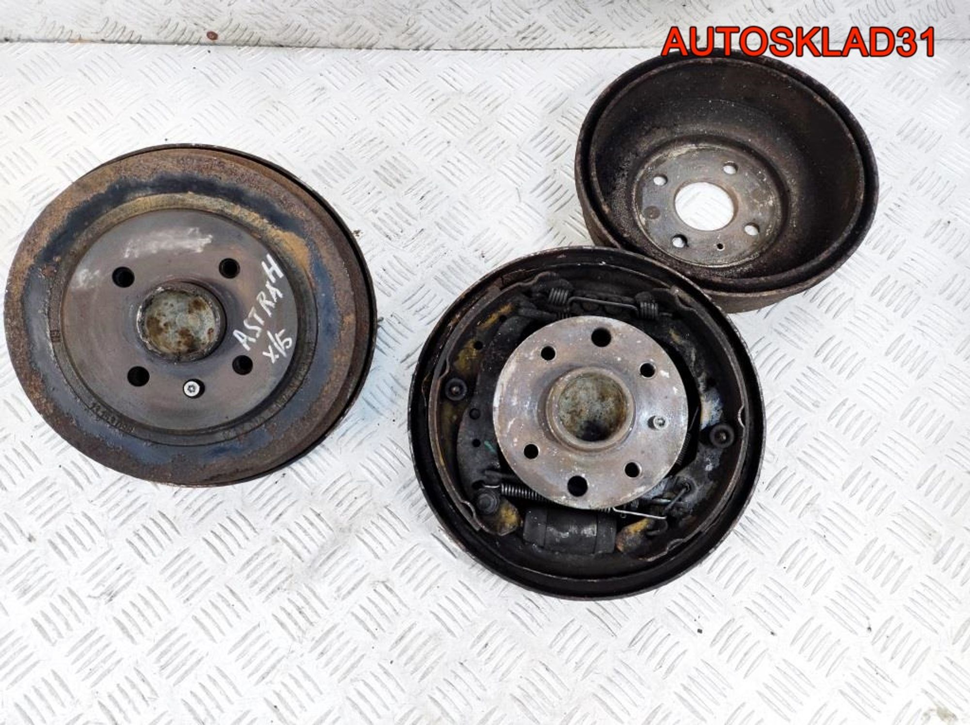 Ступица задняя в сборе с тормозами Opel Astra H, 4100 рублей, Дубовое