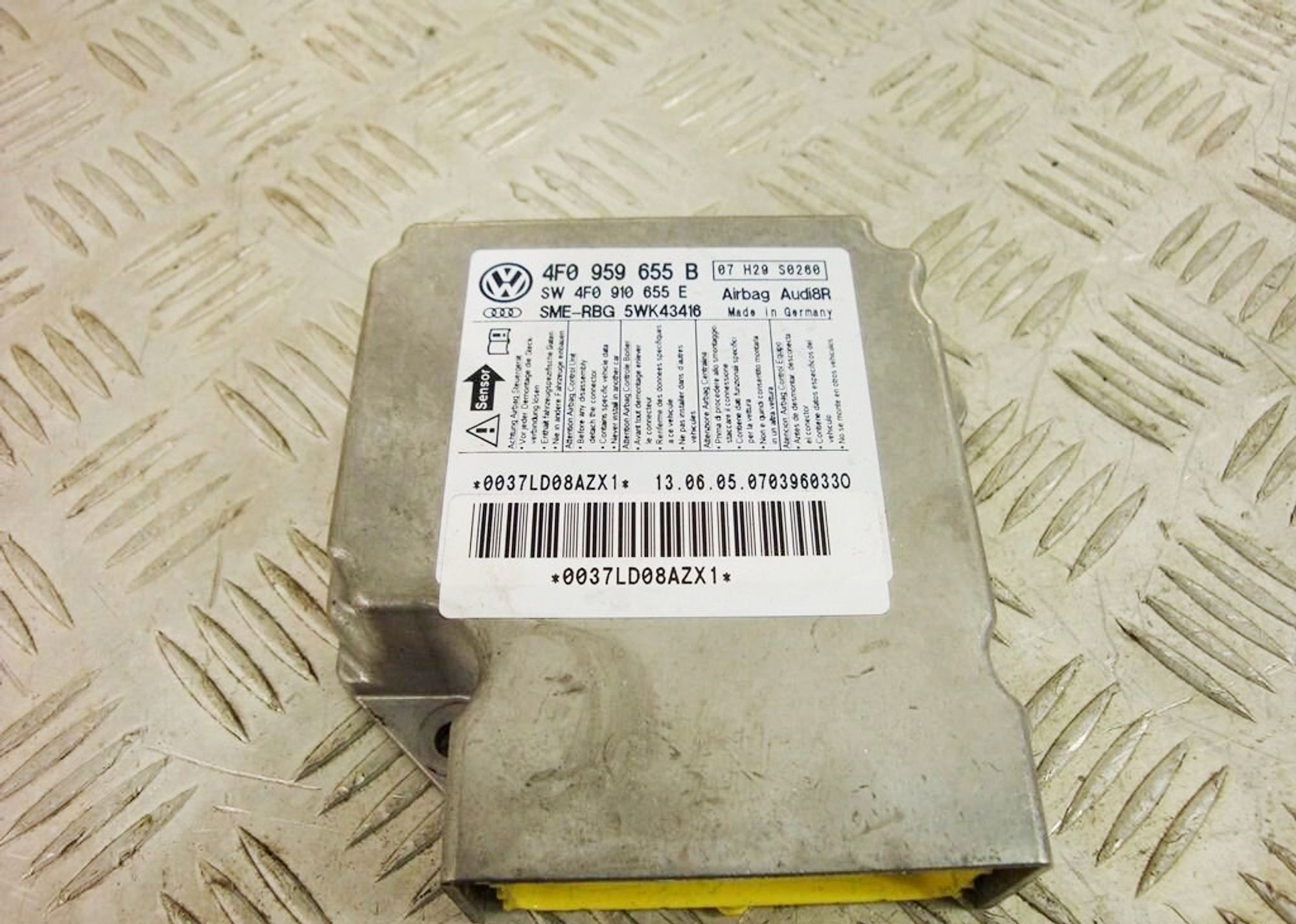 Блок управления AIR BAG Audi A6 C6 4F0959655B, 900 рублей, Дубовое