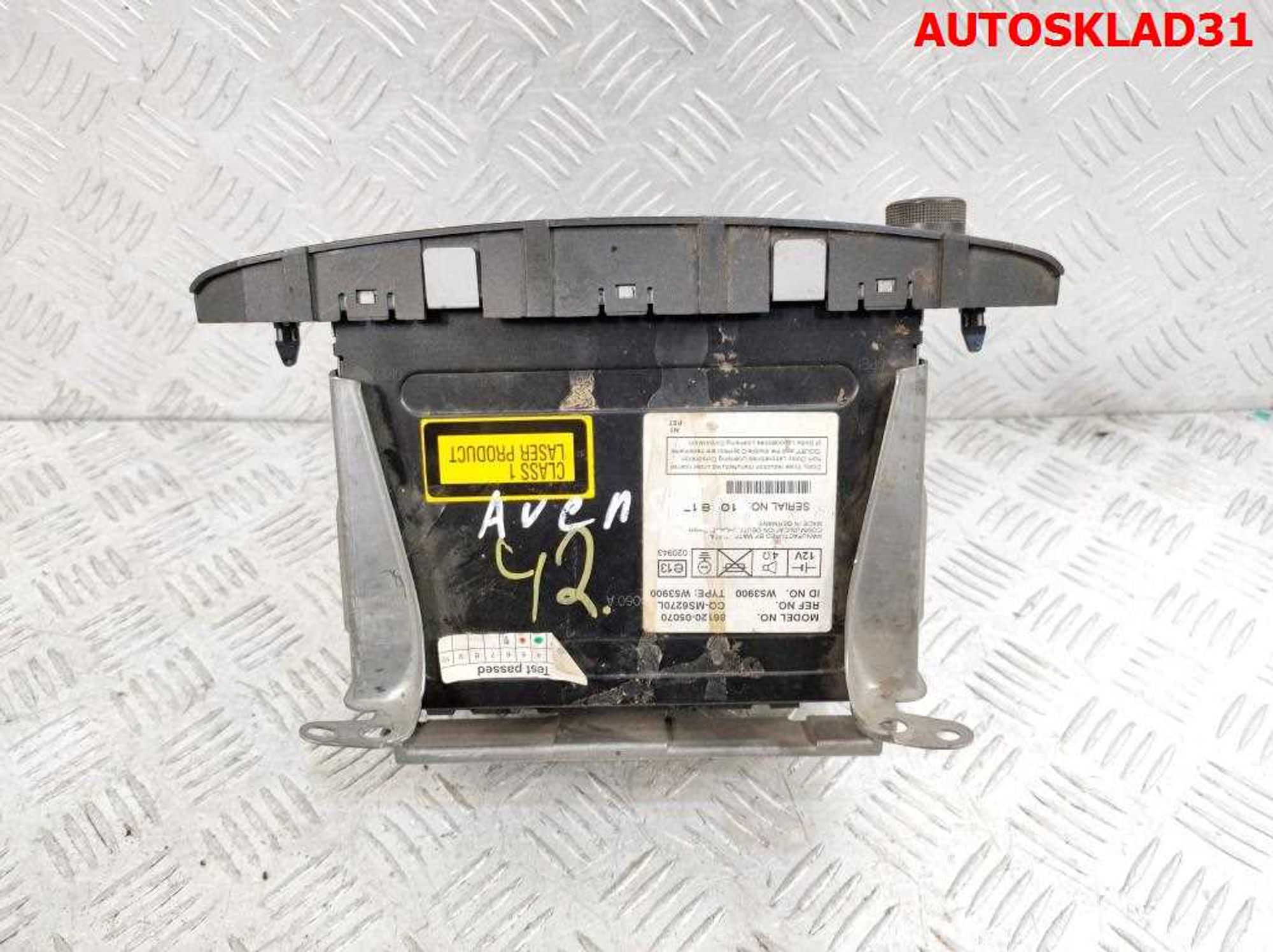 Магнитола W53900 Toyota Avensis 2 8612005070, 1000 рублей, Дубовое
