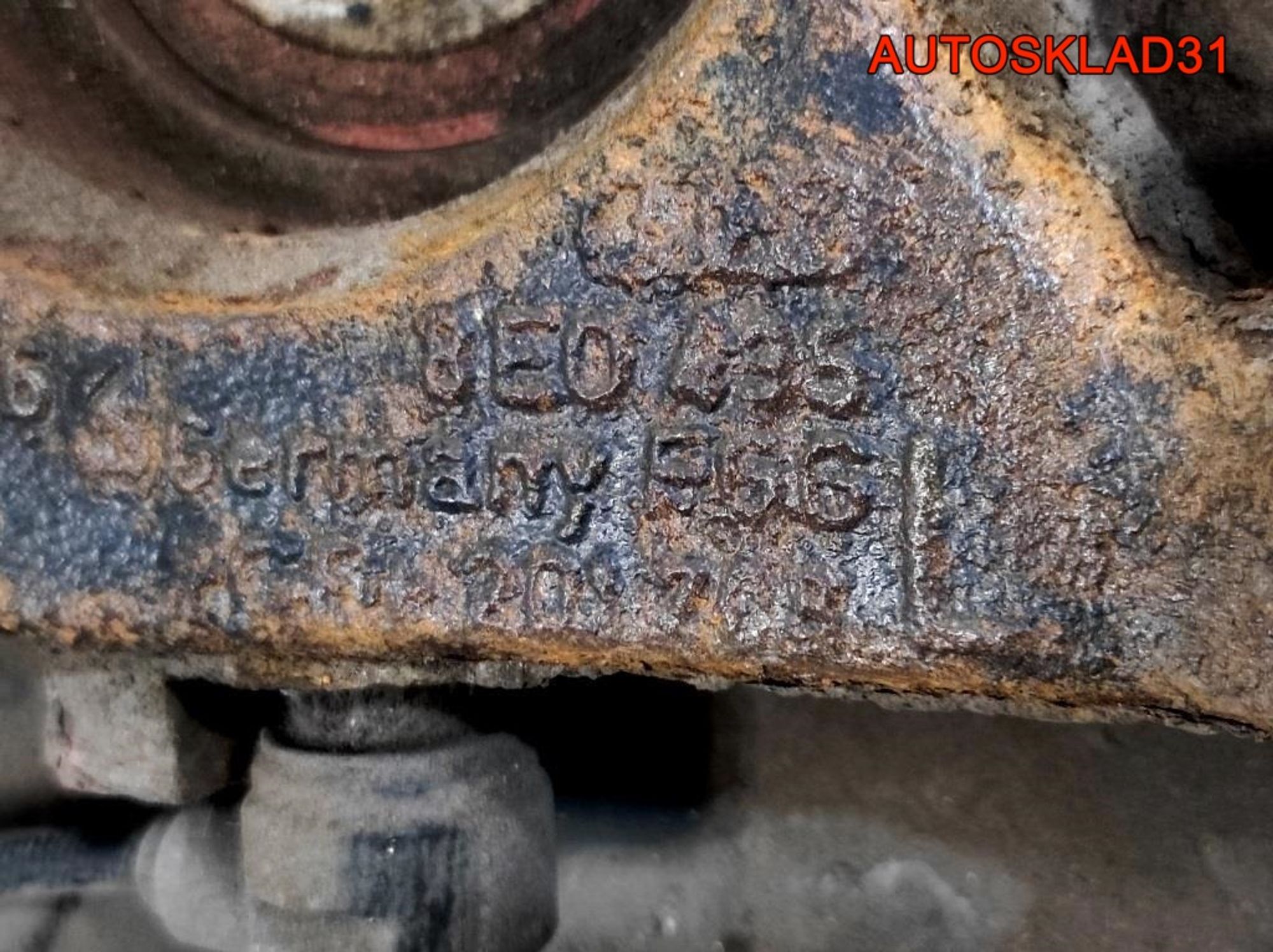 Кулак поворотный задний левый 4WD Audi A4 B6 8E0505435, 1200 рублей, Дубовое