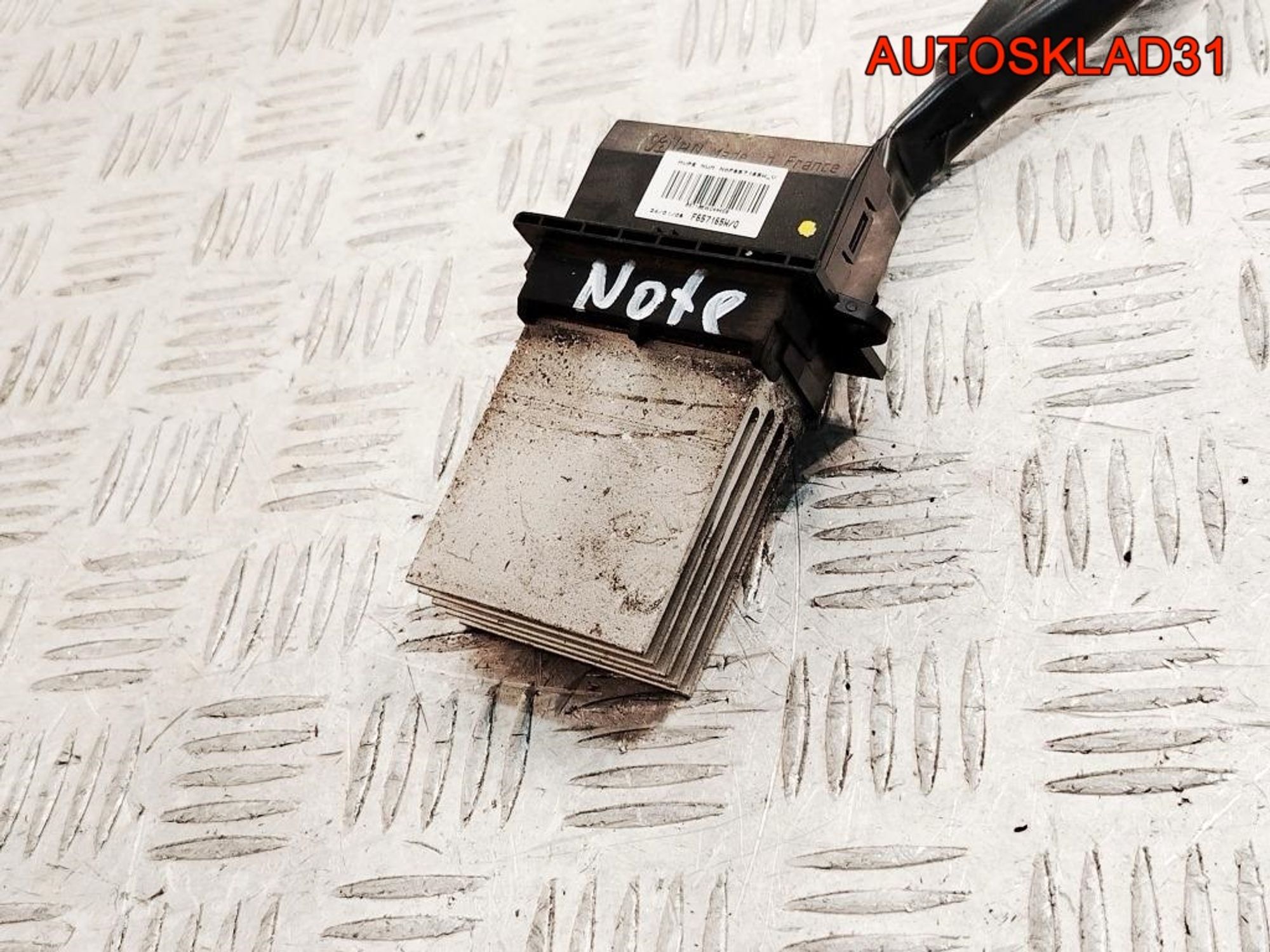 Резистор отопителя Nissan Note E11 F657165W, 1500 рублей, Дубовое