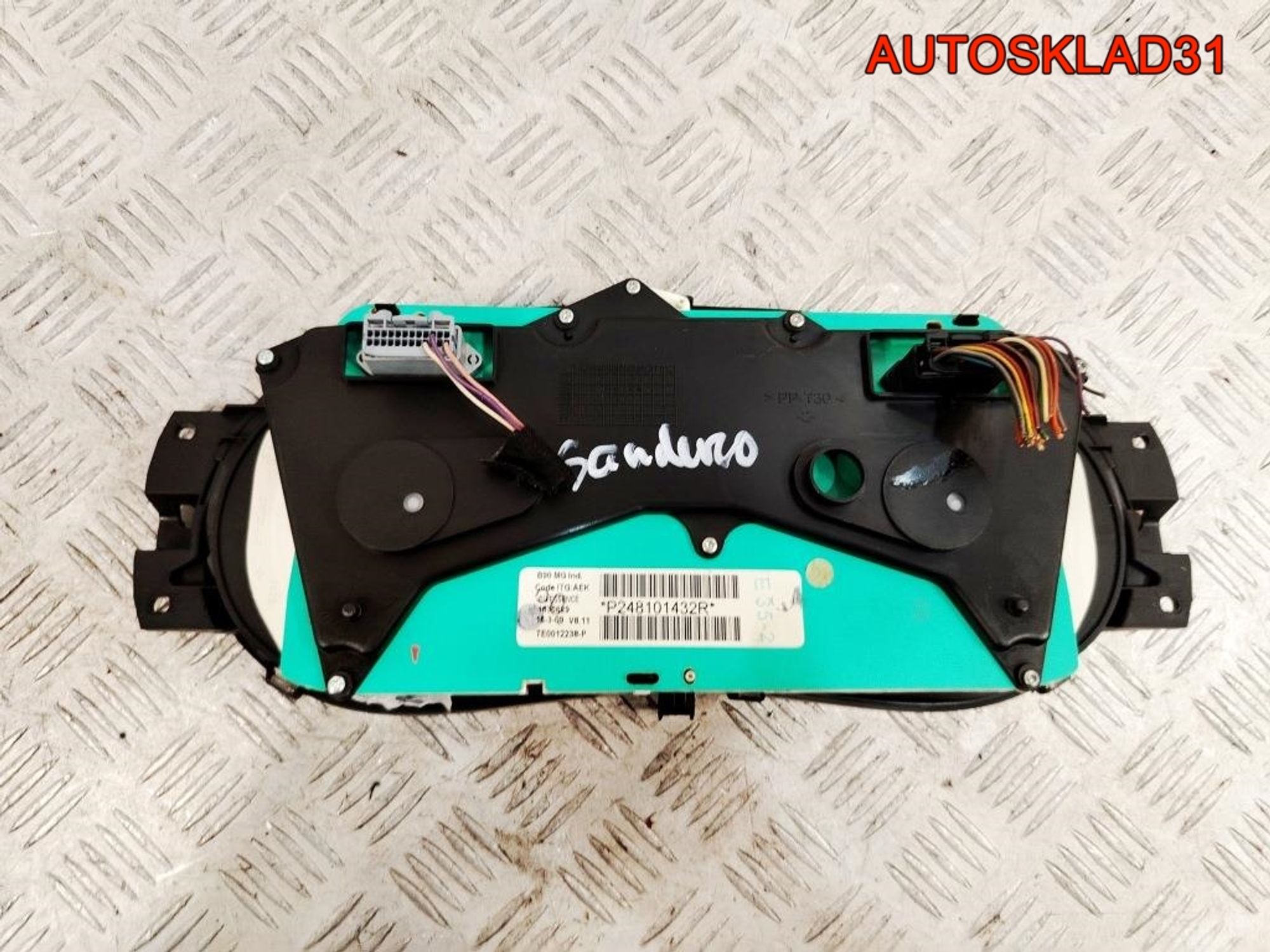 Панель приборов Renault Sandero 248101432R Бензин, 1500 рублей, Дубовое