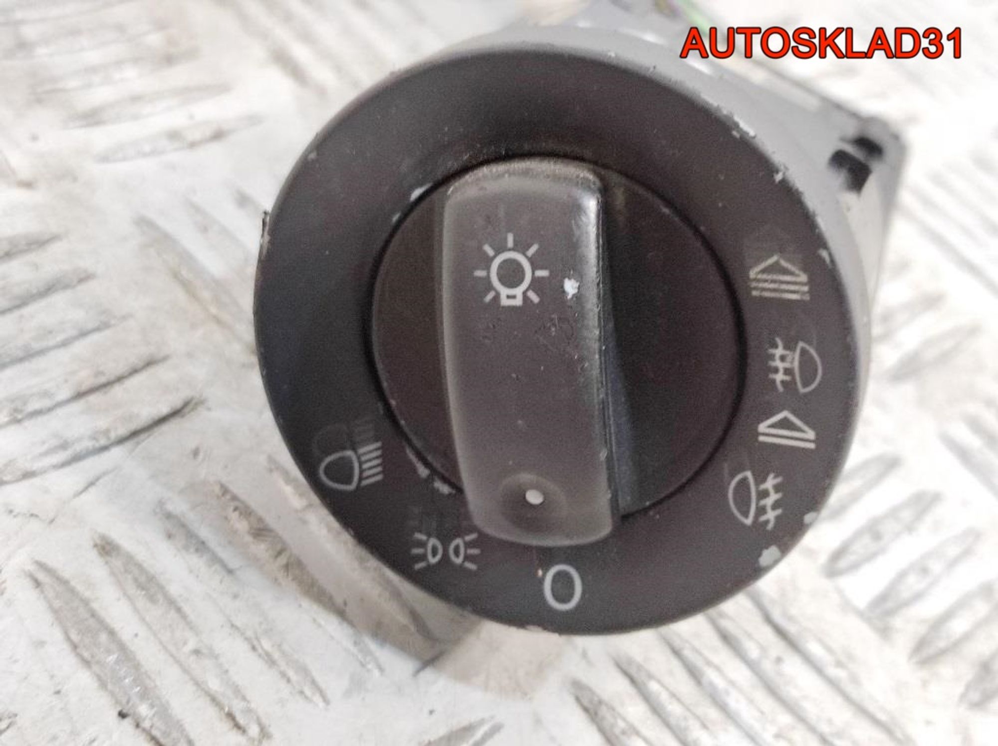 Переключатель света фар Audi A4 B6 8E0941531A, 1400 рублей, Дубовое