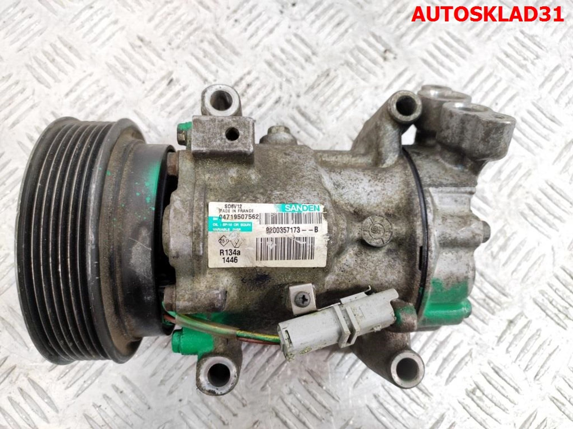 Компрессор кондиционера Renault Clio 3 8200357173, 6000 рублей, Дубовое