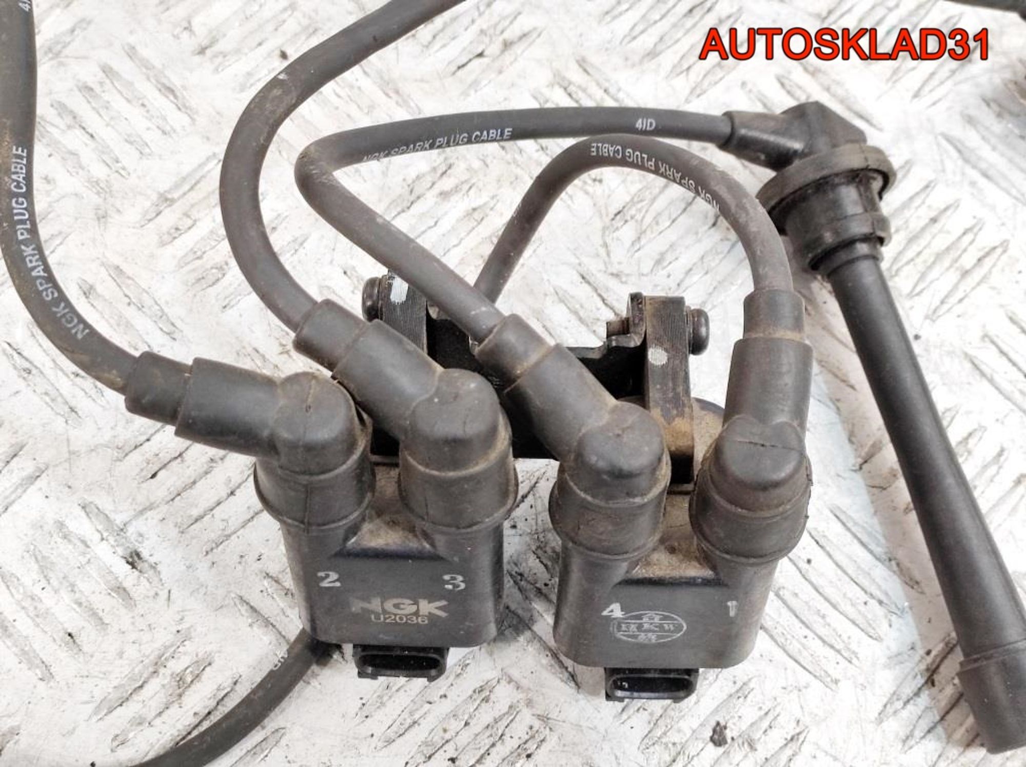 Катушка зажигания Kia Sportage 2 2.0 G4GC Бензин, 2000 рублей, Дубовое