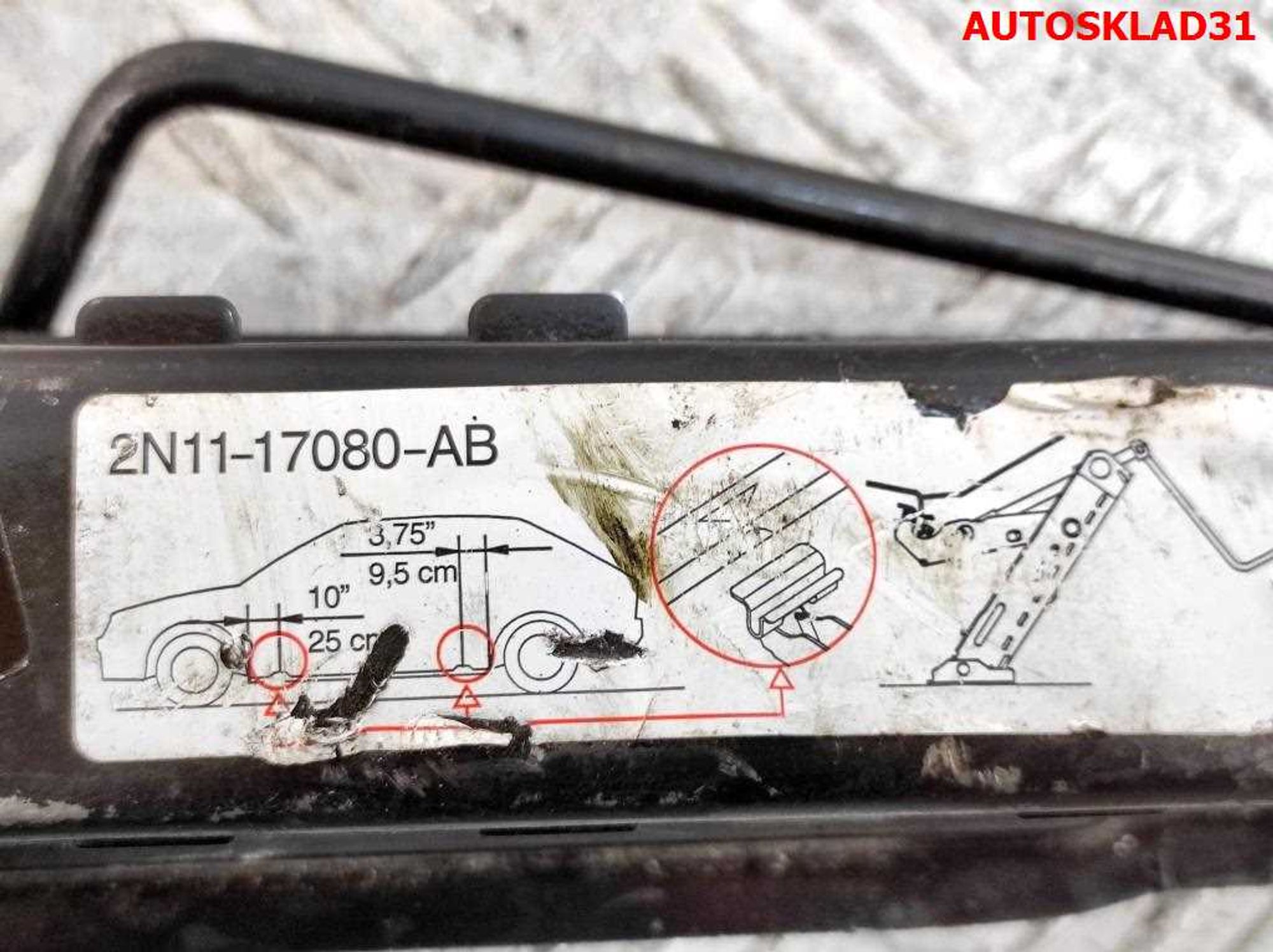 Домкрат Ford Fusion 2N1117080AB, 1500 рублей, Дубовое