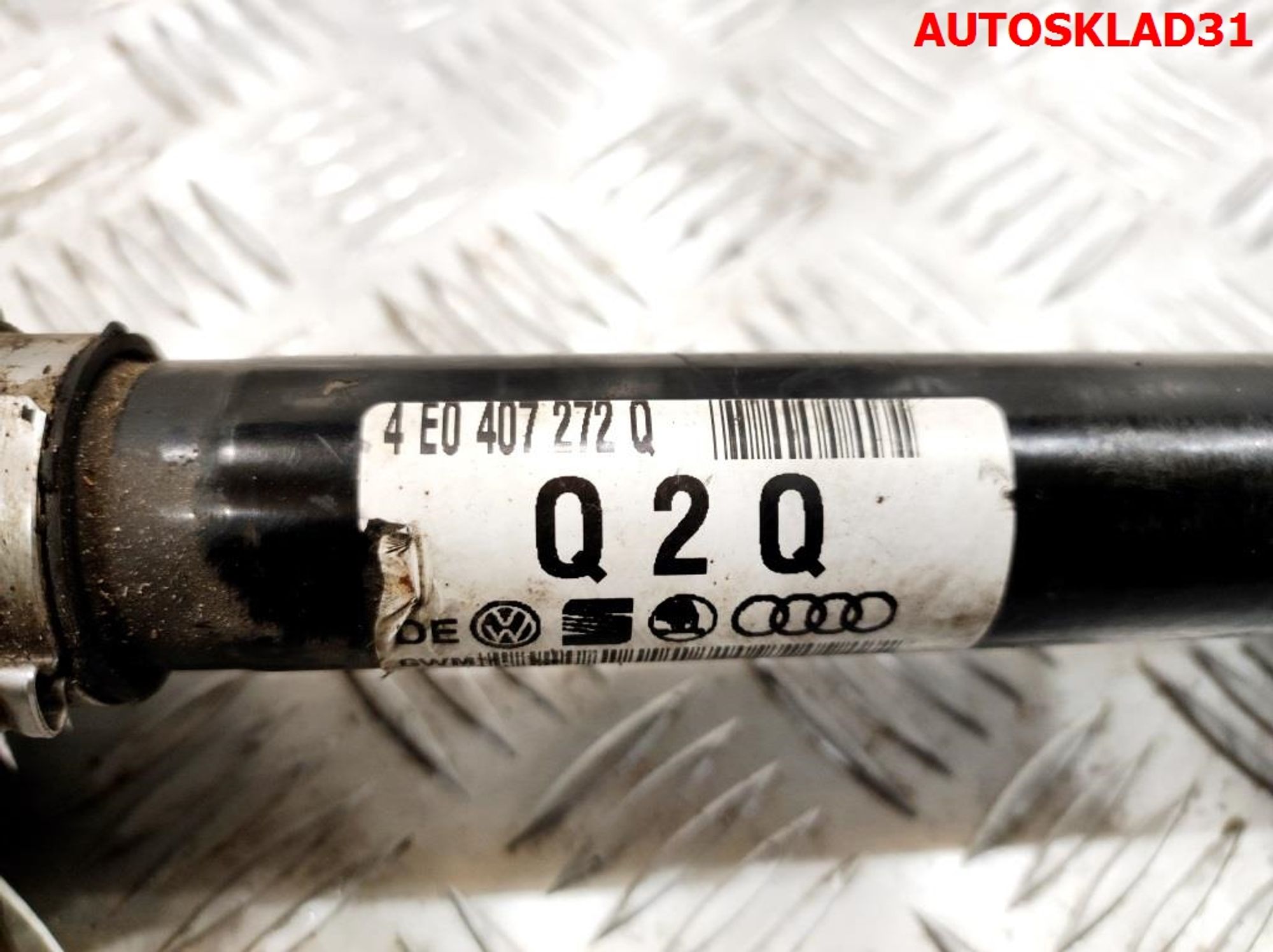 Полуось передняя правая Audi A8 D3 4,0 Дизель  Audi A8 D3 4E0407272Q, 5000 рублей, Дубовое