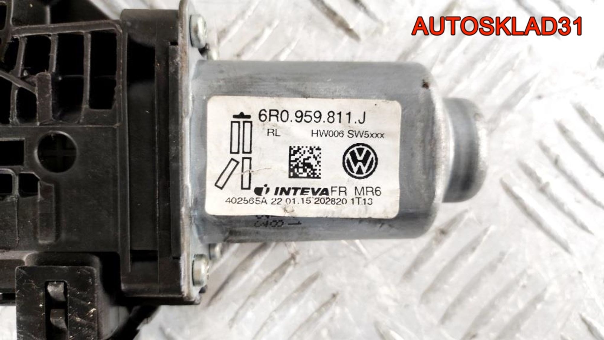 Моторчик стеклоподъемника задний левый Skoda Roomster 6R0959811J, 1200 рублей, Дубовое
