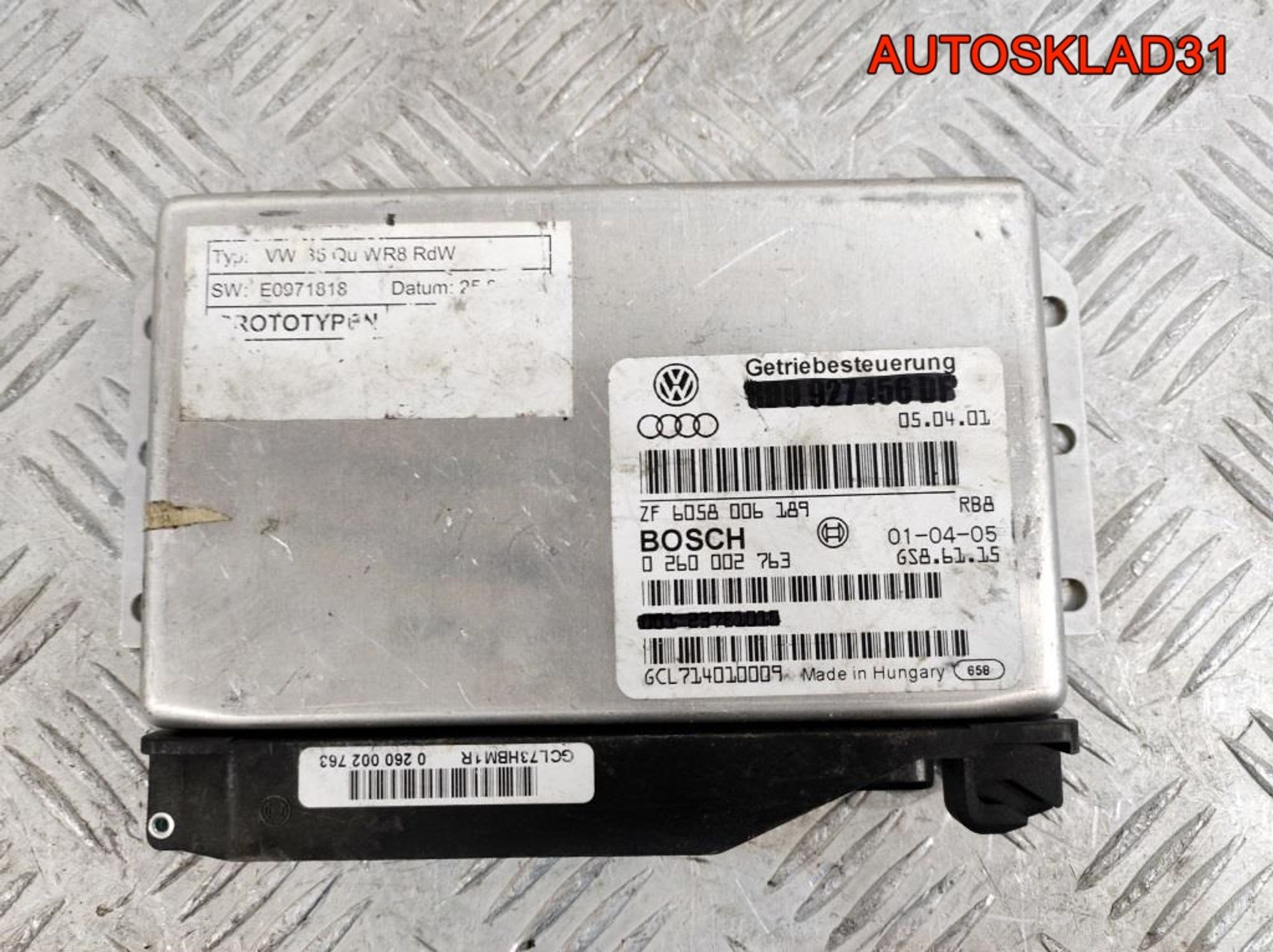 Блок управления АКПП WV Passat B5 0260002763, 4100 рублей, Дубовое