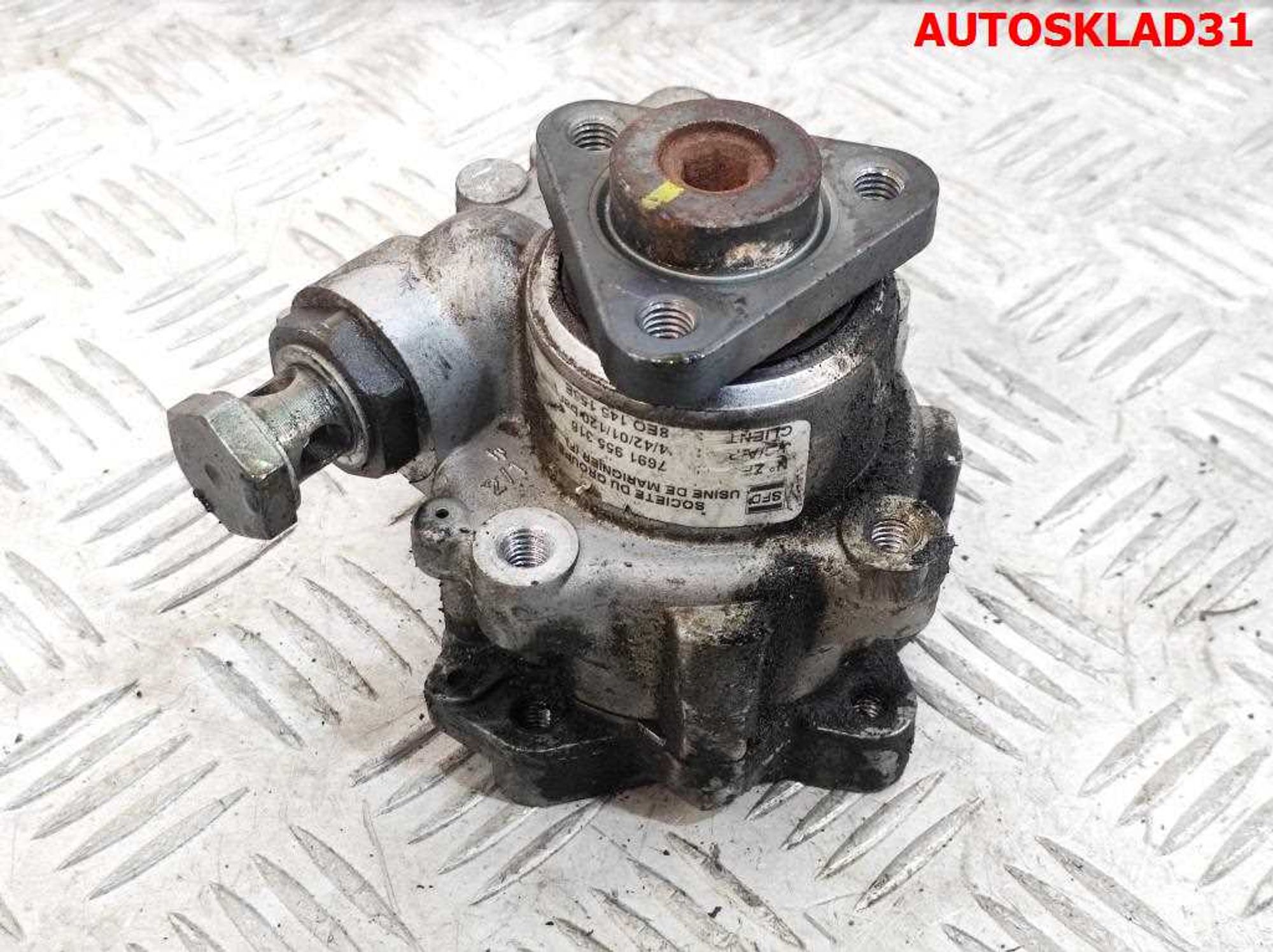 Насос гидроусилителя Audi A4 B6 2.4 BDV Бензин 8E0145155E, 5000 рублей, Дубовое