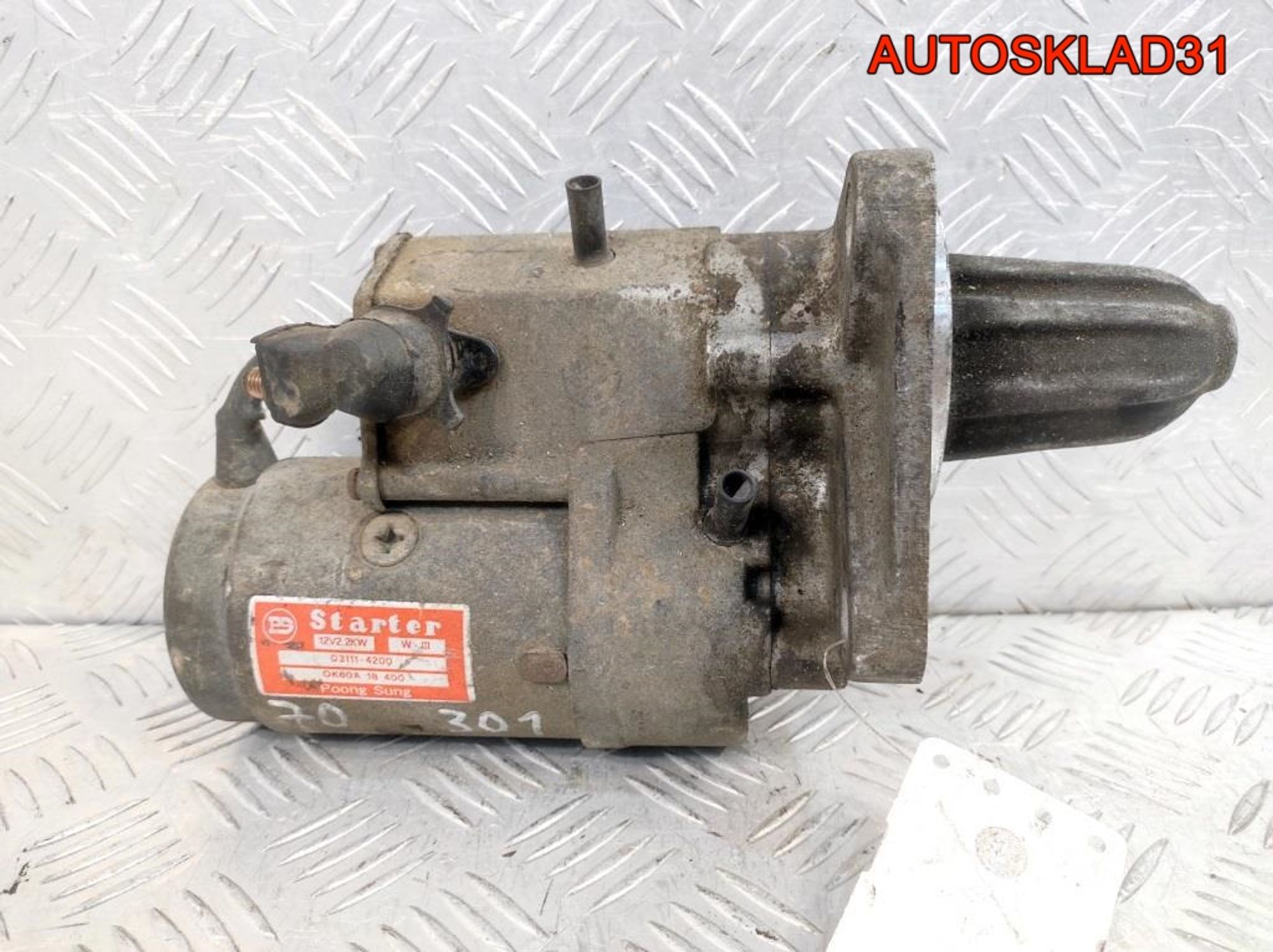 Стартер Kia Pride 031114200, 8000 рублей, Дубовое