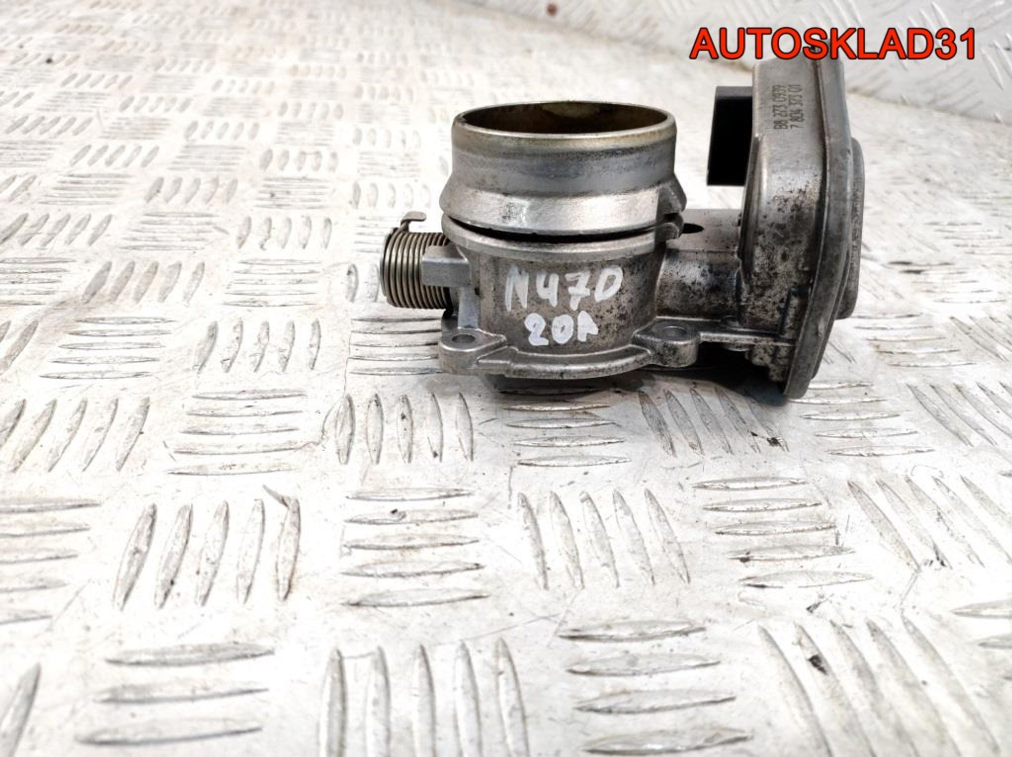 Заслонка дроссельная BMW E90 2.0 N47D20A 13547804373, 1500 рублей, Дубовое