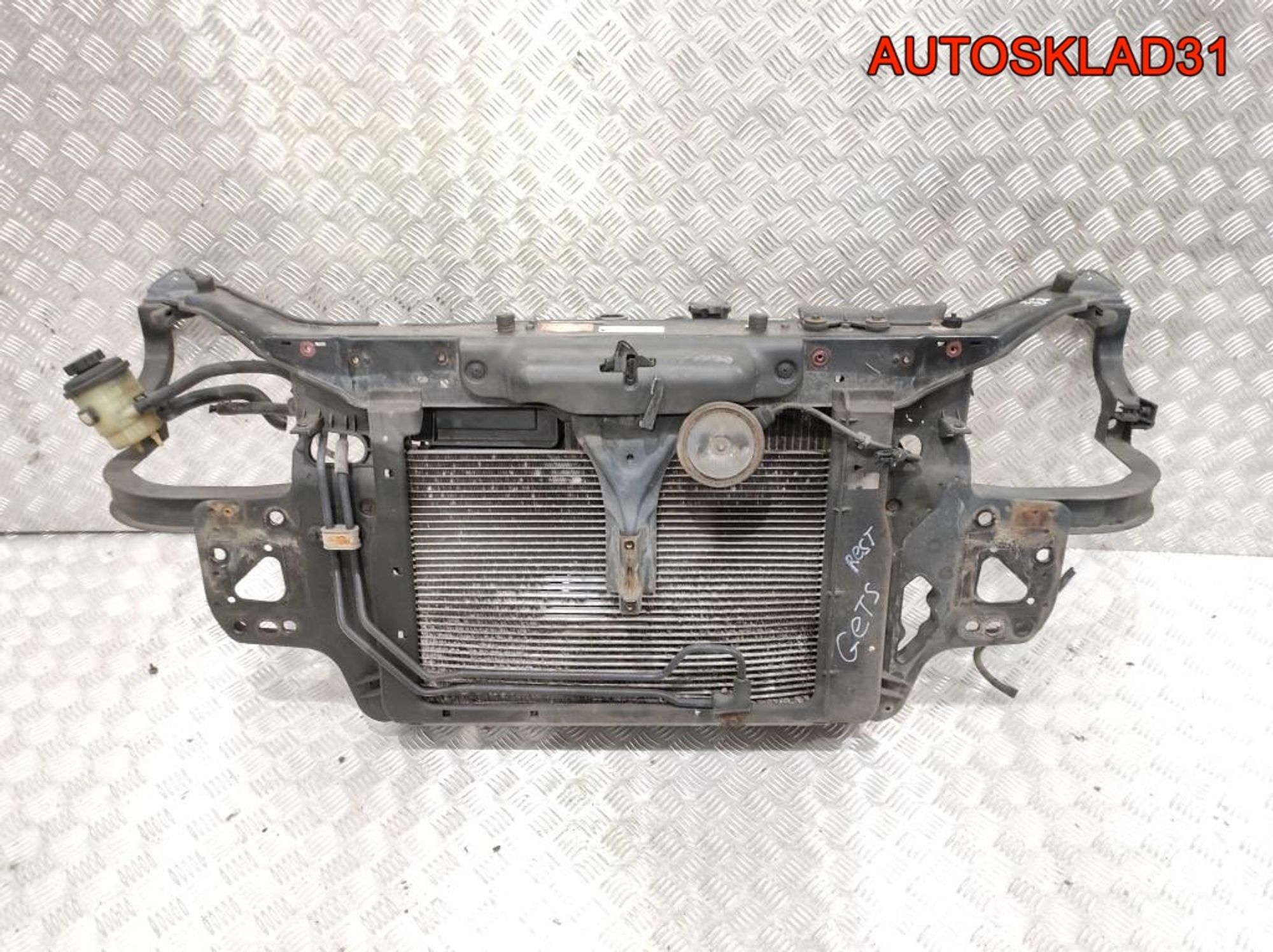 Панель передняя в сборе Hyundai Getz Рест 641011C500, 25000 рублей, Дубовое