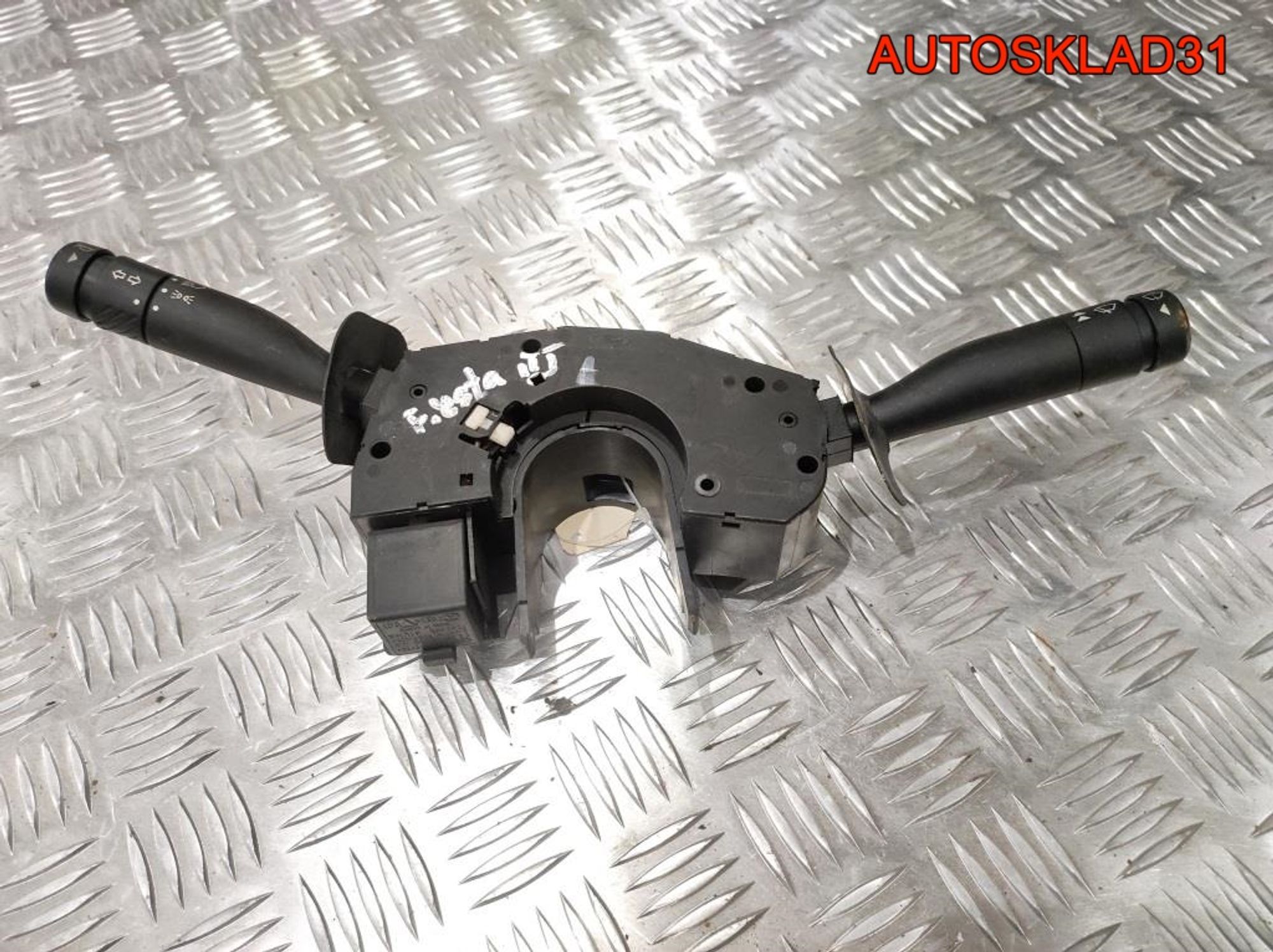 Переключатель подрулевой в сборе Ford Fiesta 4 93FG13335B1A, 1000 рублей, Дубовое