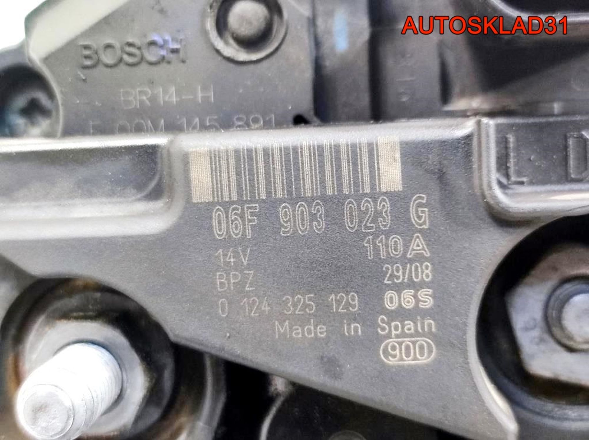 Генератор 110A VW Caddy 3 2.0 BST 06F903023G, 4900 рублей, Дубовое