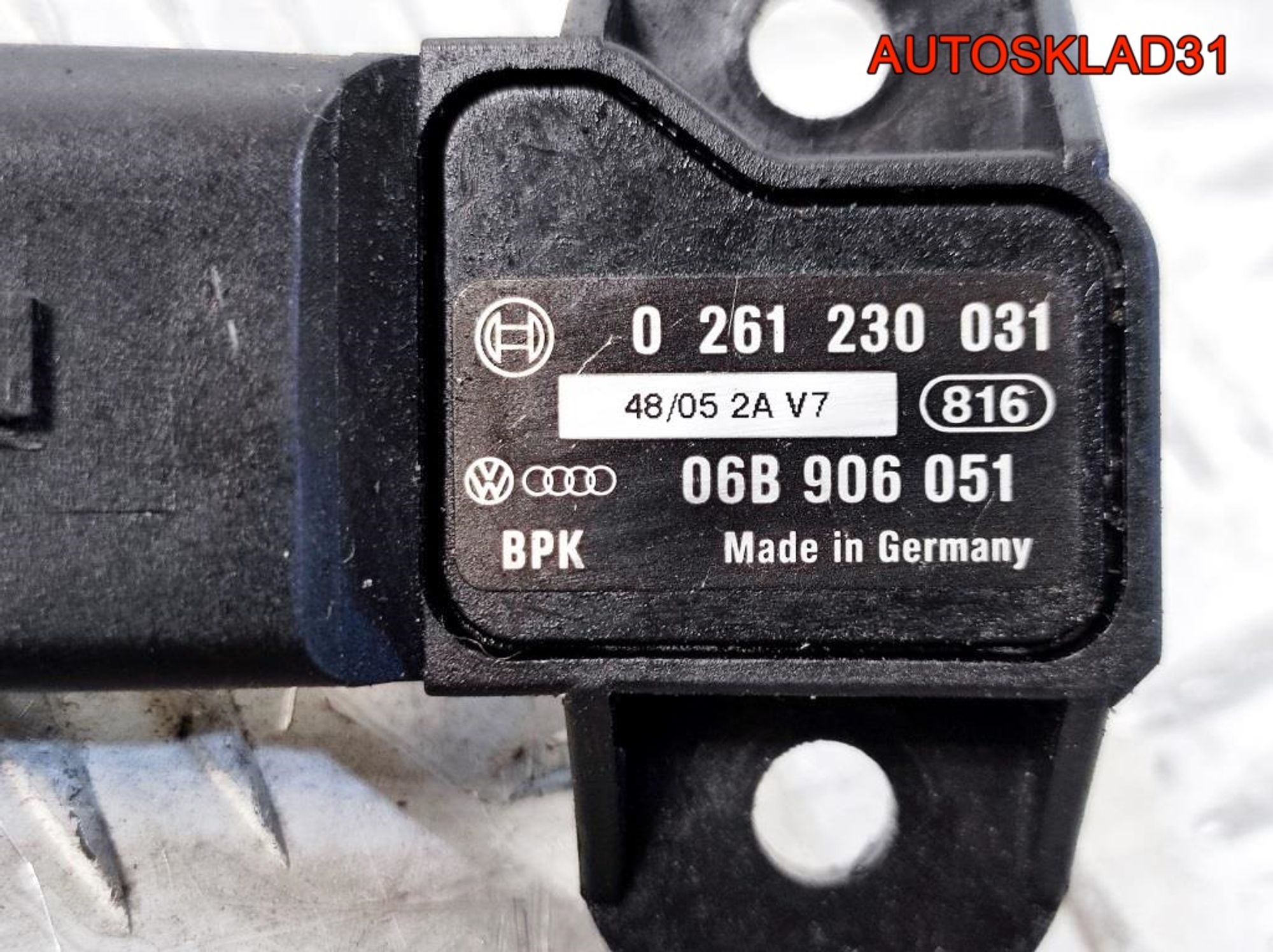 Датчик абсолютного давления VAG 0261230031, 1300 рублей, Дубовое