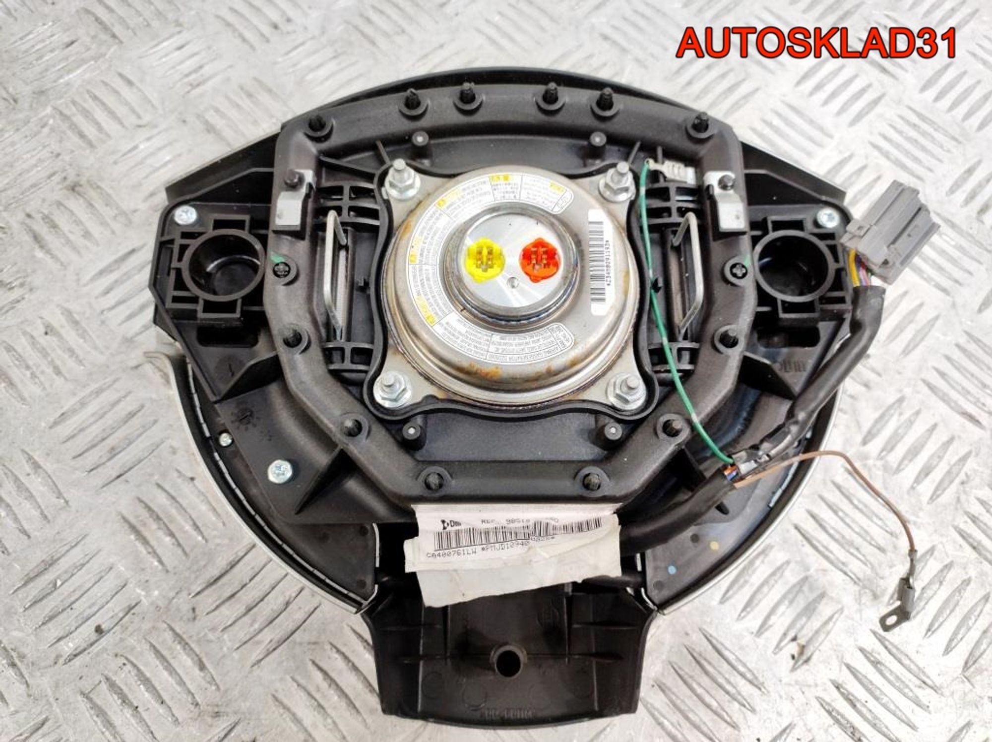 Подушка безопасности в руль Nissan Qashqai 98510JD16D, 6300 рублей, Дубовое